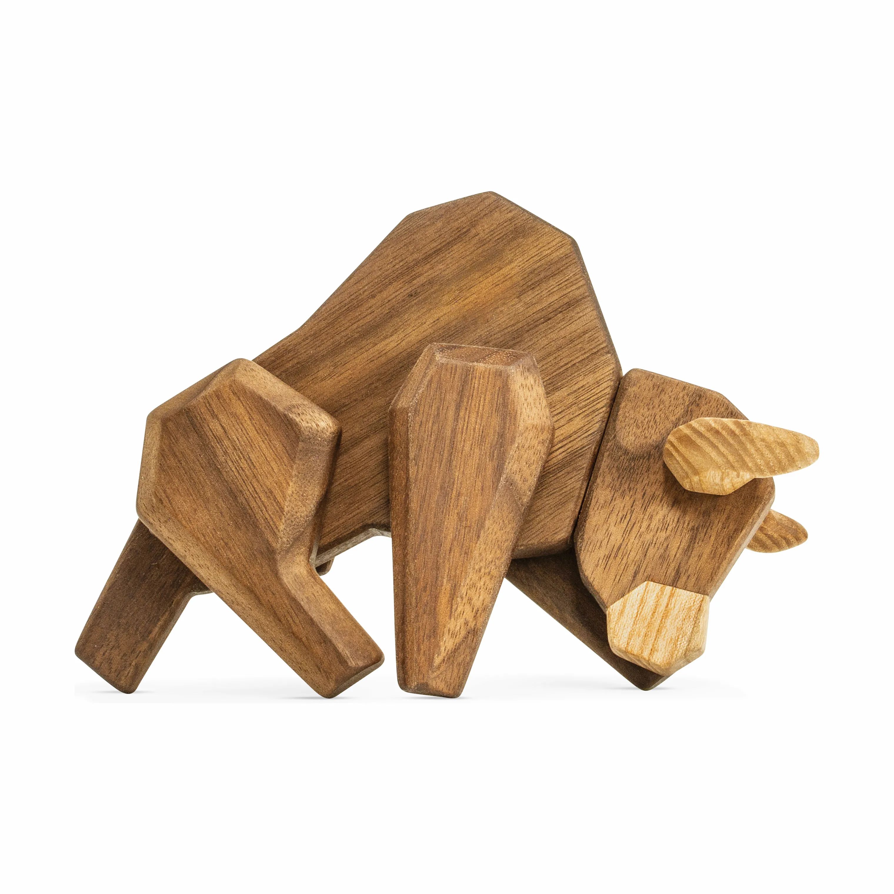 FableWood Dyrefigurer Stor Tyr i 15 cm, 4