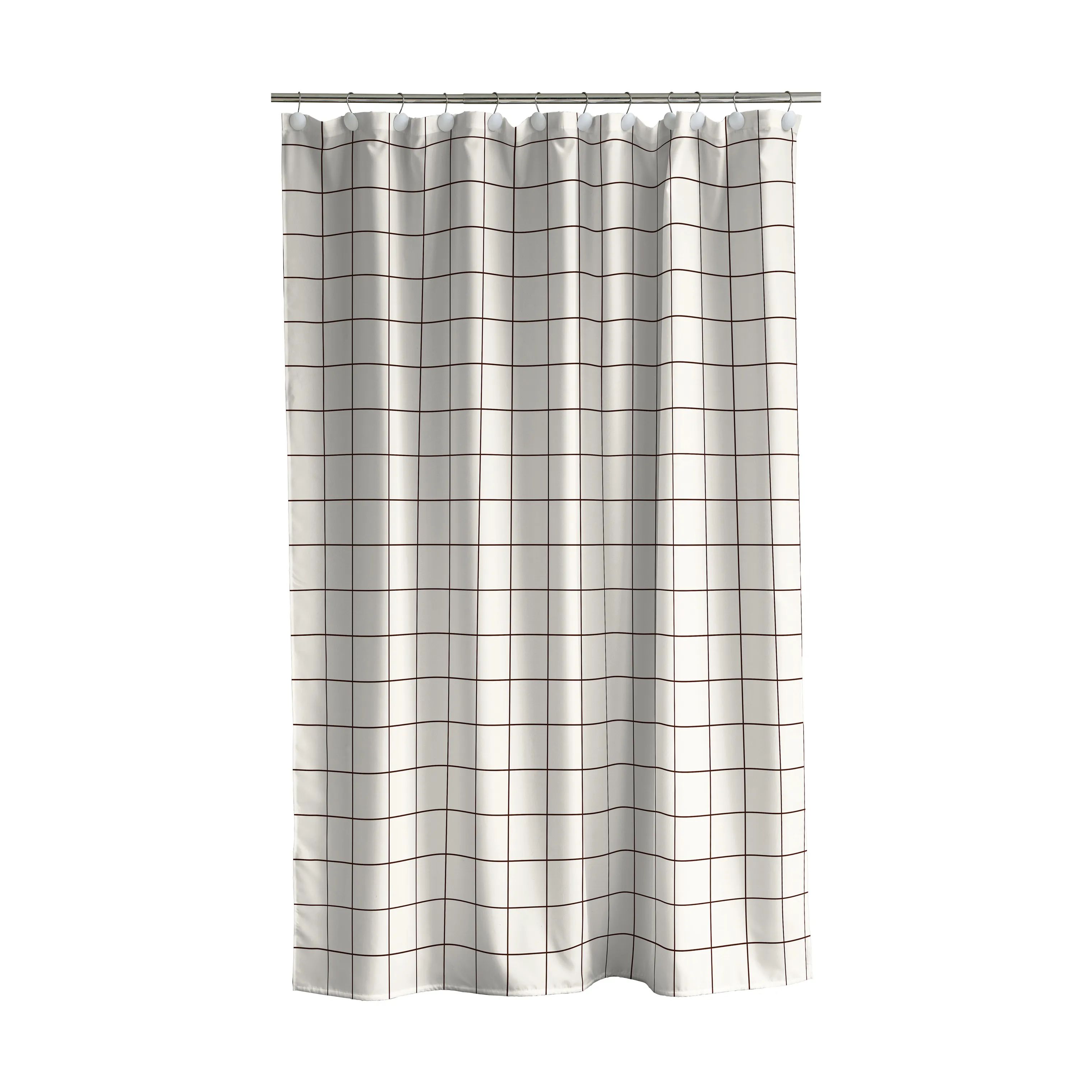 Södahl Badeforhæng Vista Badeforhæng i Offwhite, 200 cm, 1