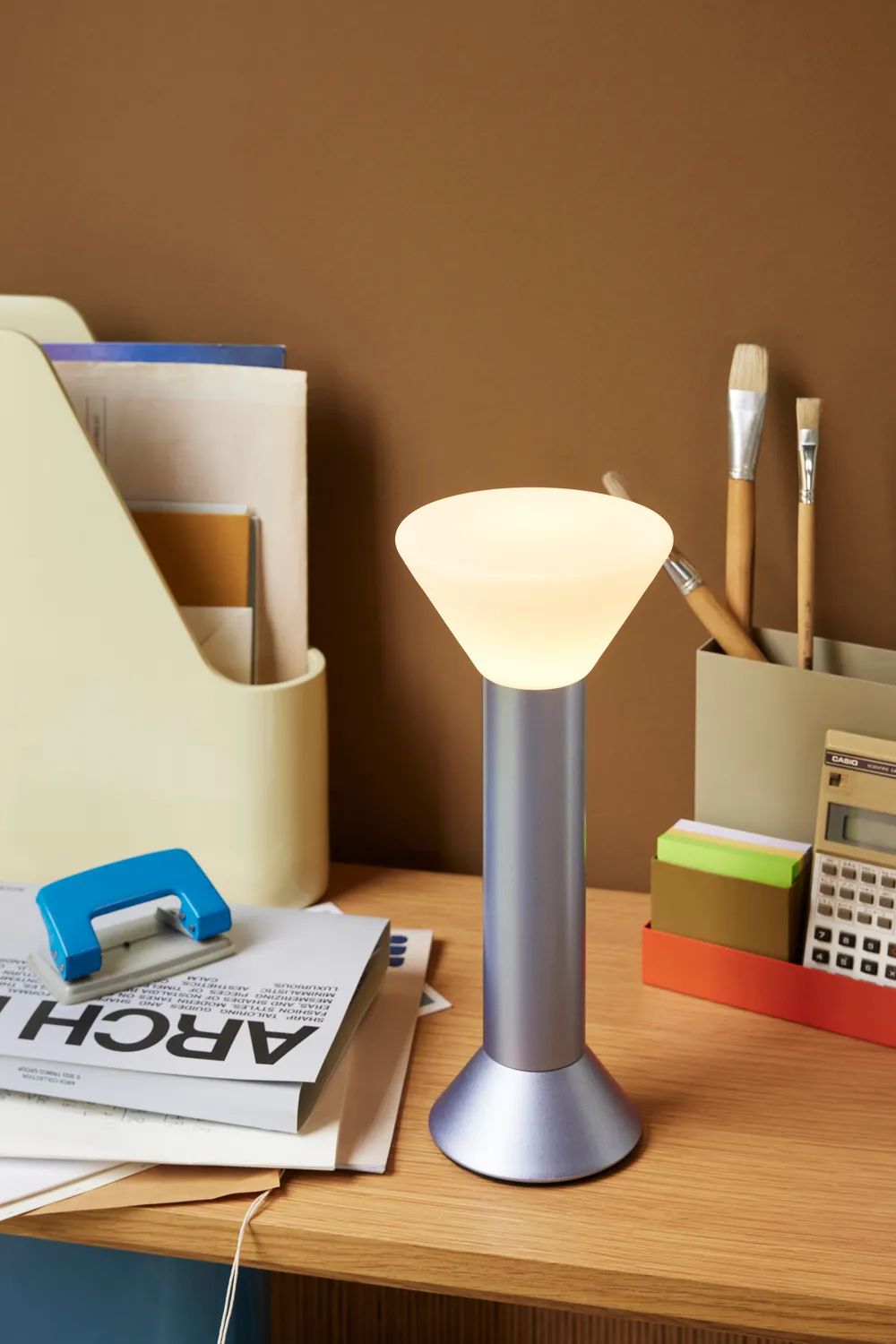 Hübsch Bordlamper Flash Bordlampe i Lilla, 2