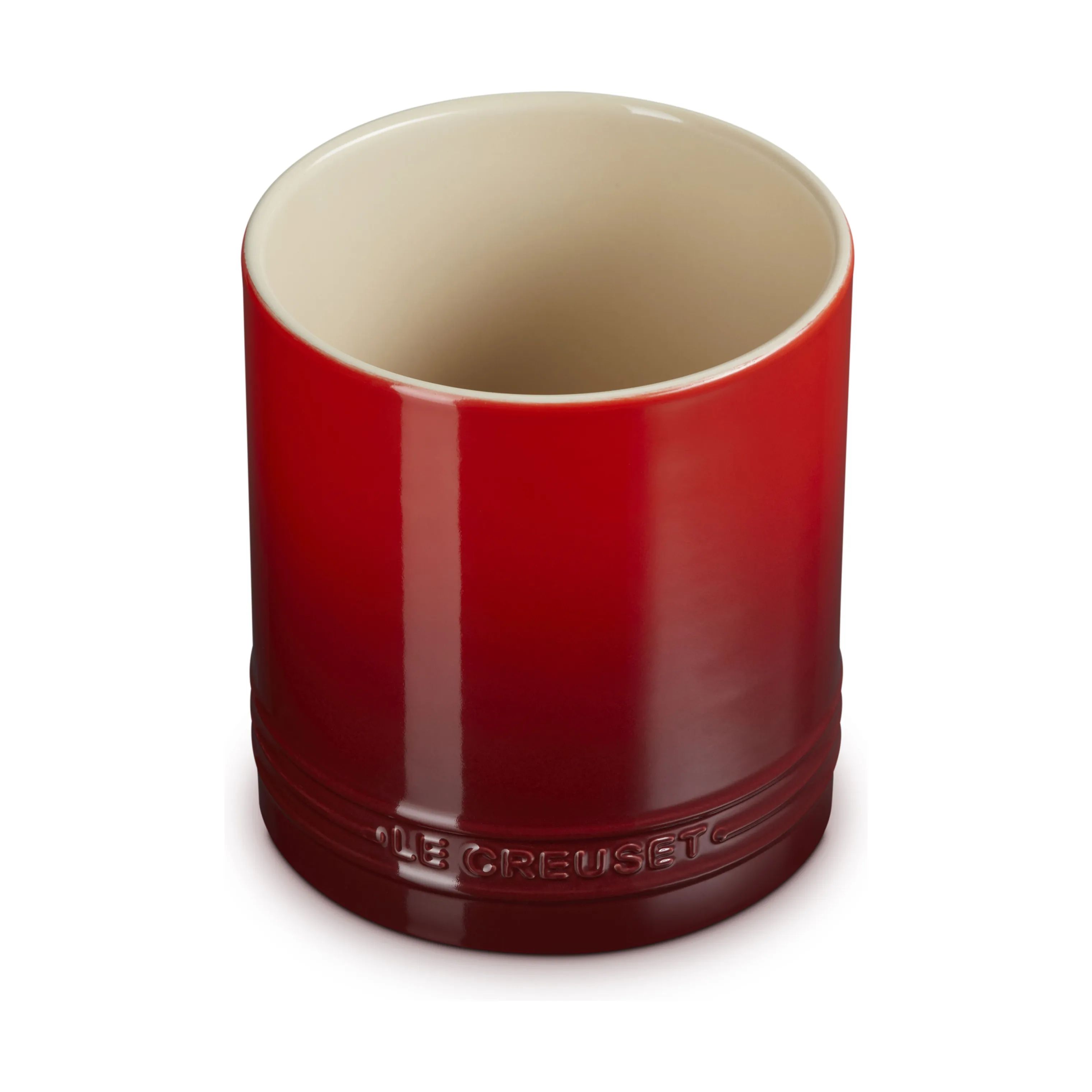 Le Creuset Krukker til køkkenredskaber Signature Redskabskrukke i Cerise, 5