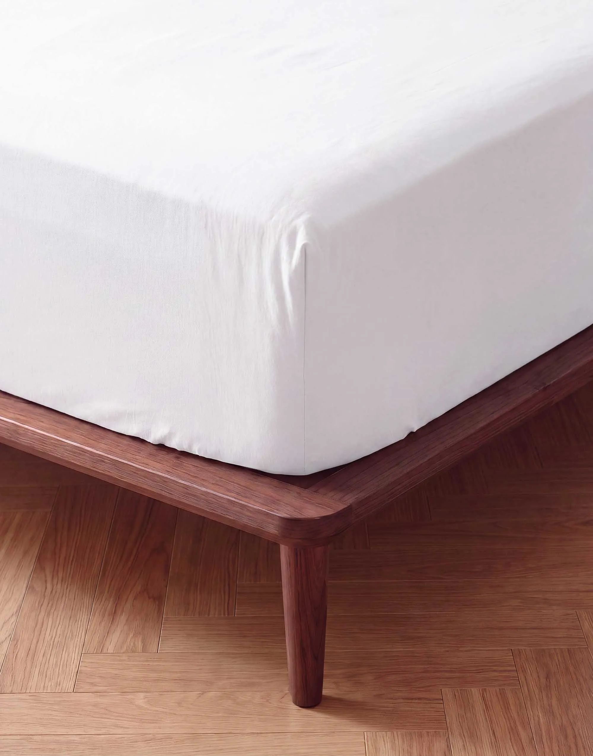 Essenza Lagner Fine Organic Jersey Boxlagen i White, B160 x L220 cm, 4