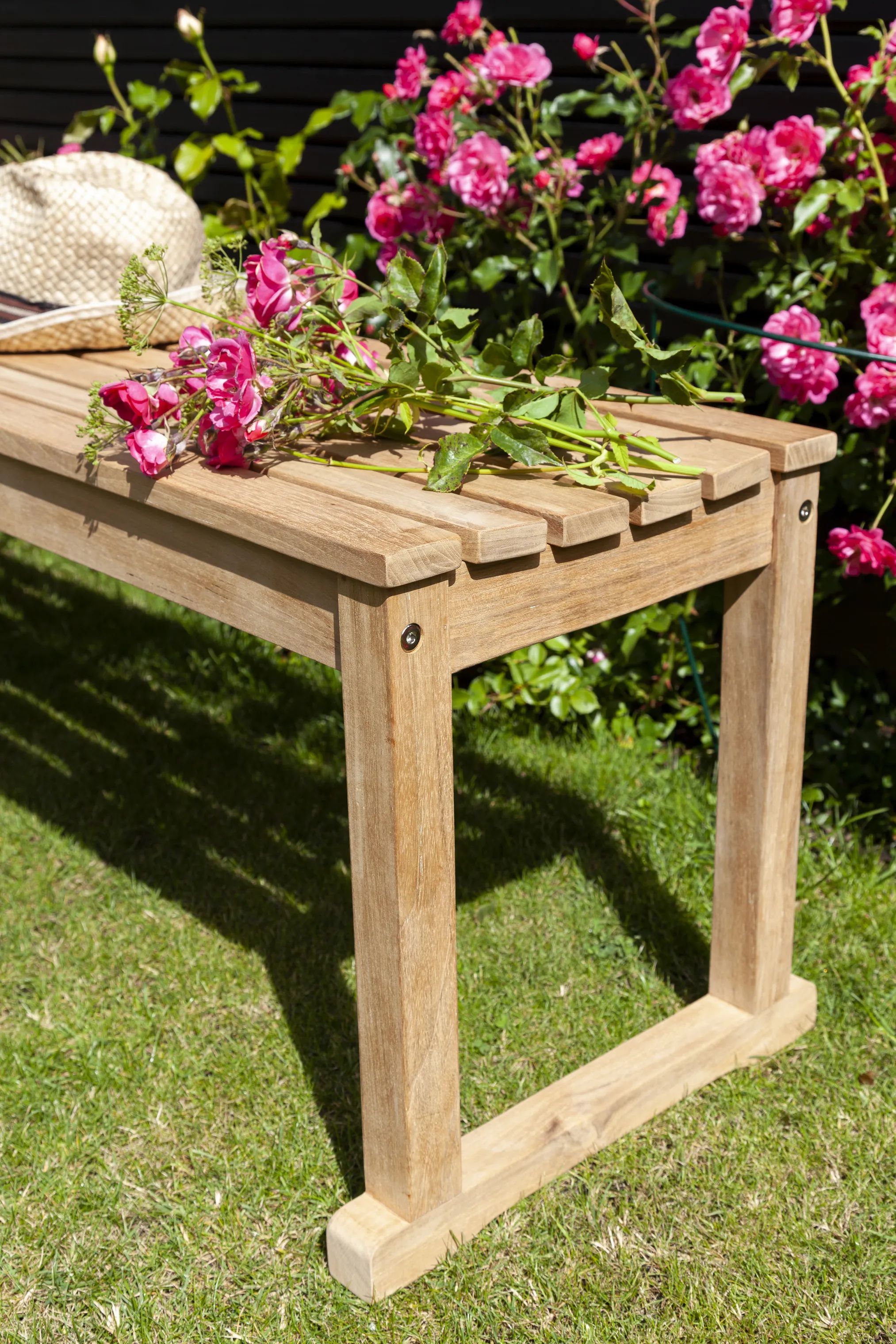 cinas Havebænke Indoor/Outdoor Vega Bænk i Træ, 120 cm, 2