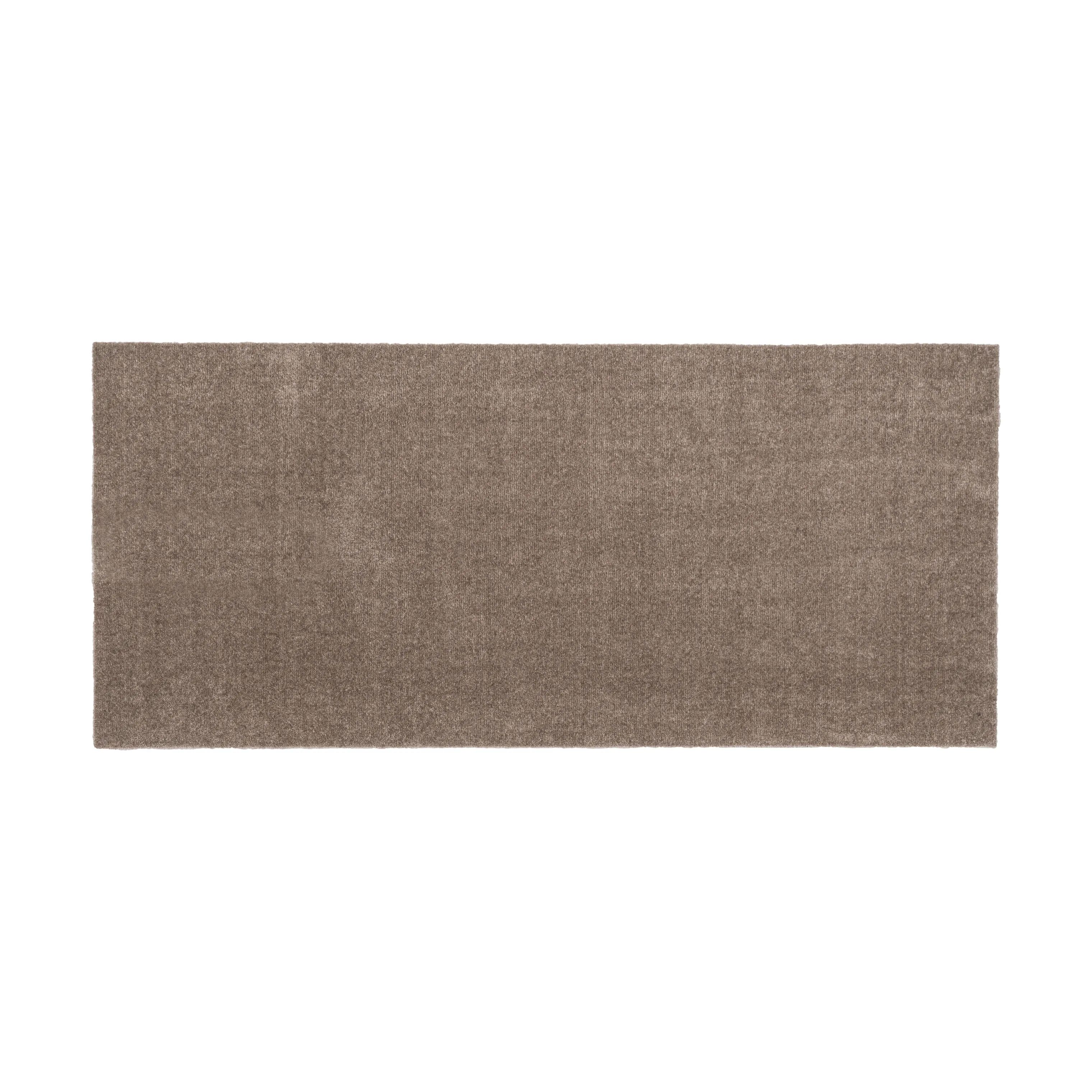 Tica Copenhagen Dørmåtter Uni Color Gulvmåtte i Sand, B67 x L150 cm, 1