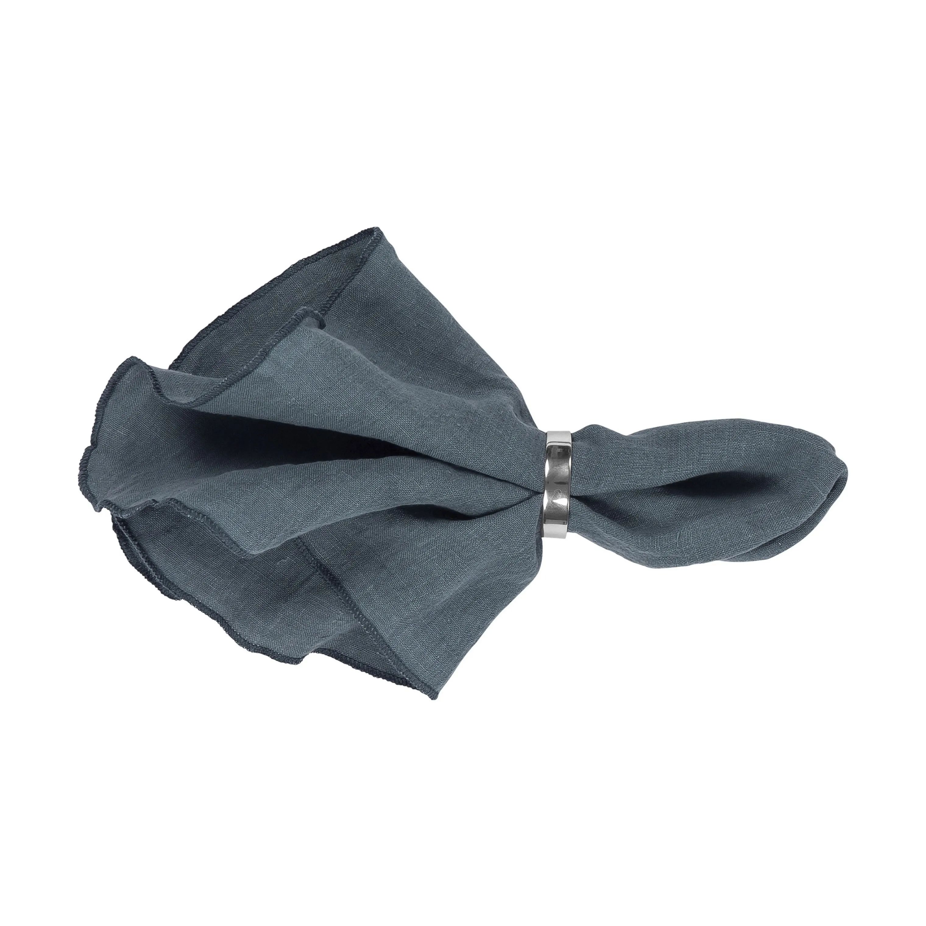 Broste Copenhagen Stofservietter Gracie Stofserviet i Blue Petrol, 1
