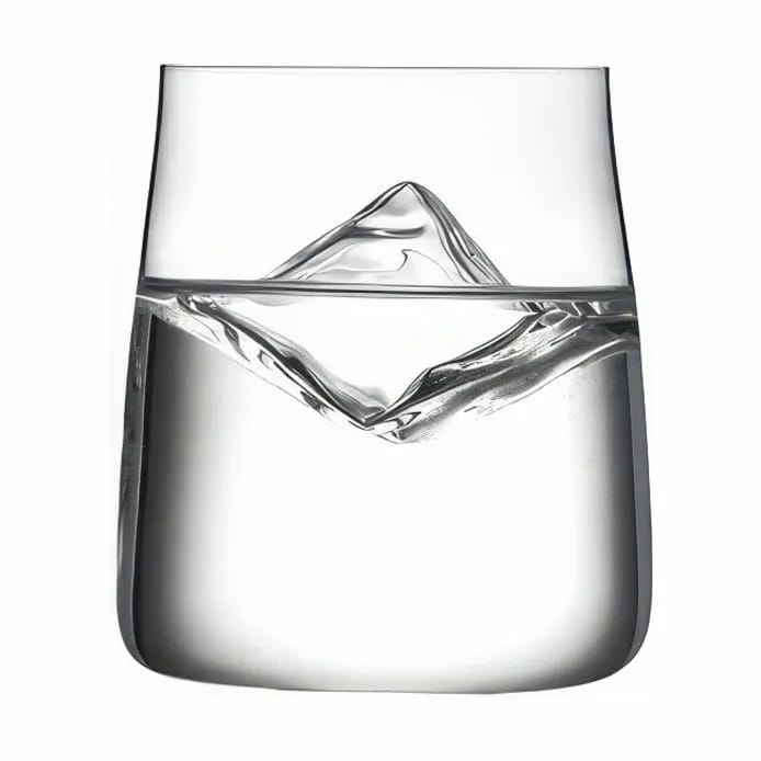 Lyngby Glas Vandglas Zero Vandglas - 6 stk. i klar, 42 cl, 3