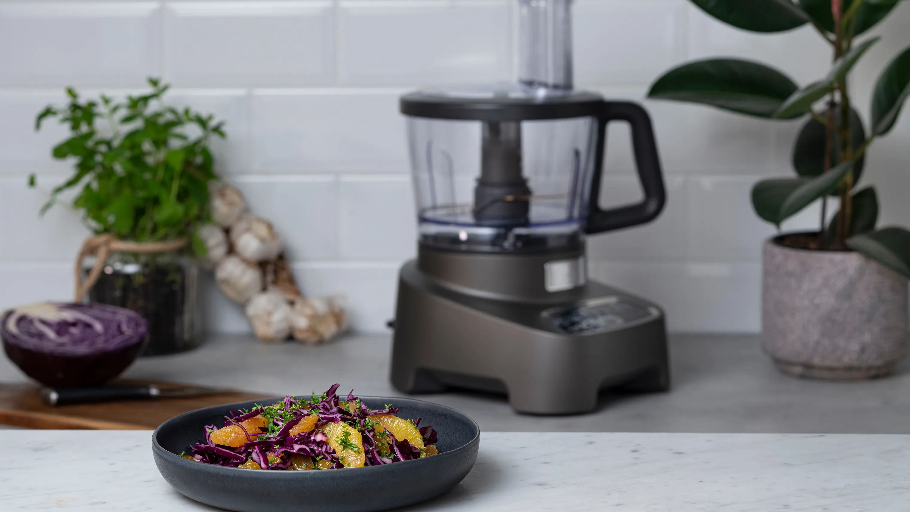 OBH Nordica Foodprocessorer Double Force Pro Digital Foodprocessor i Grå, 4