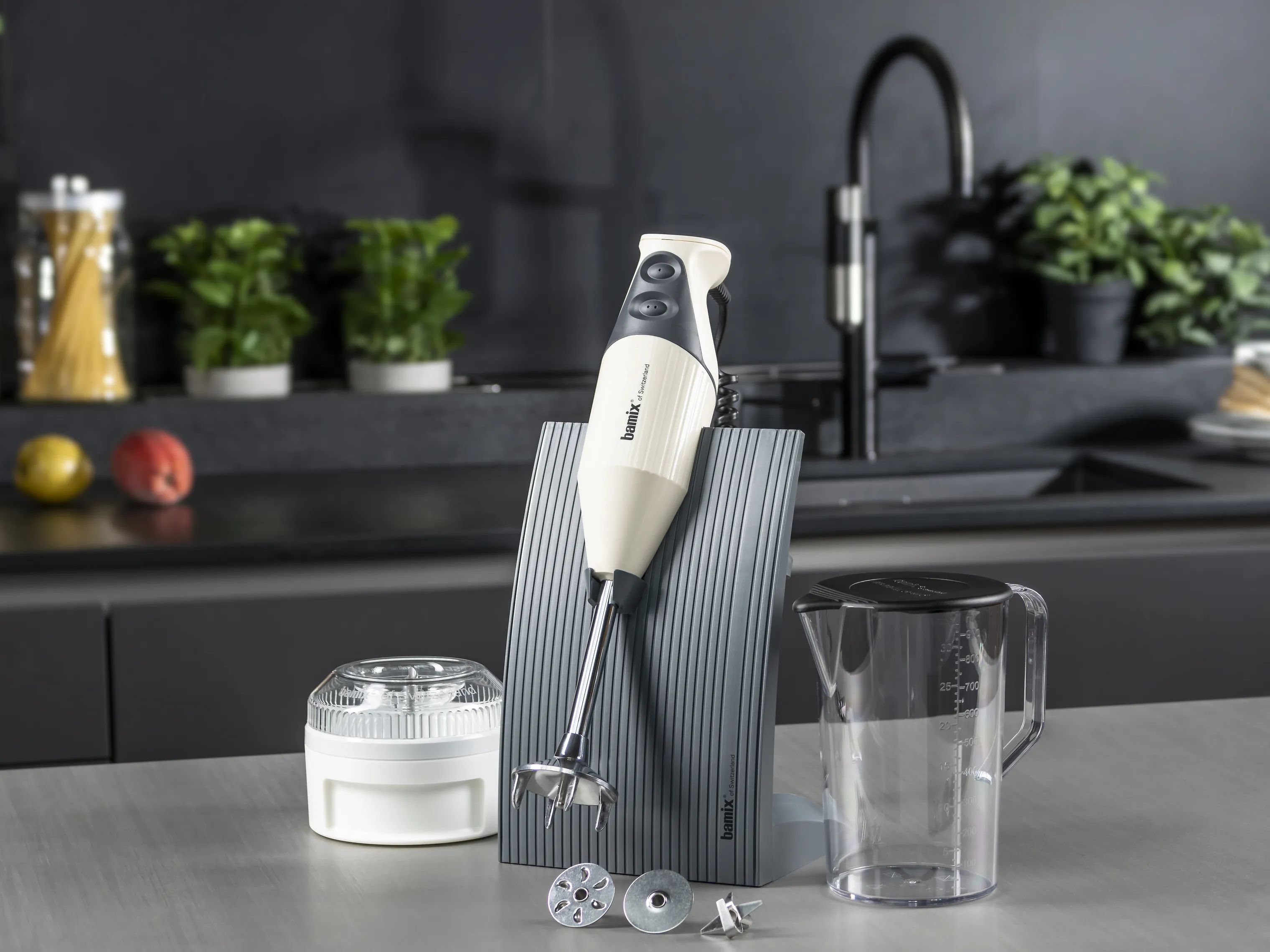 Bamix Stavblendere Swissline Stavblender i Creme, 2