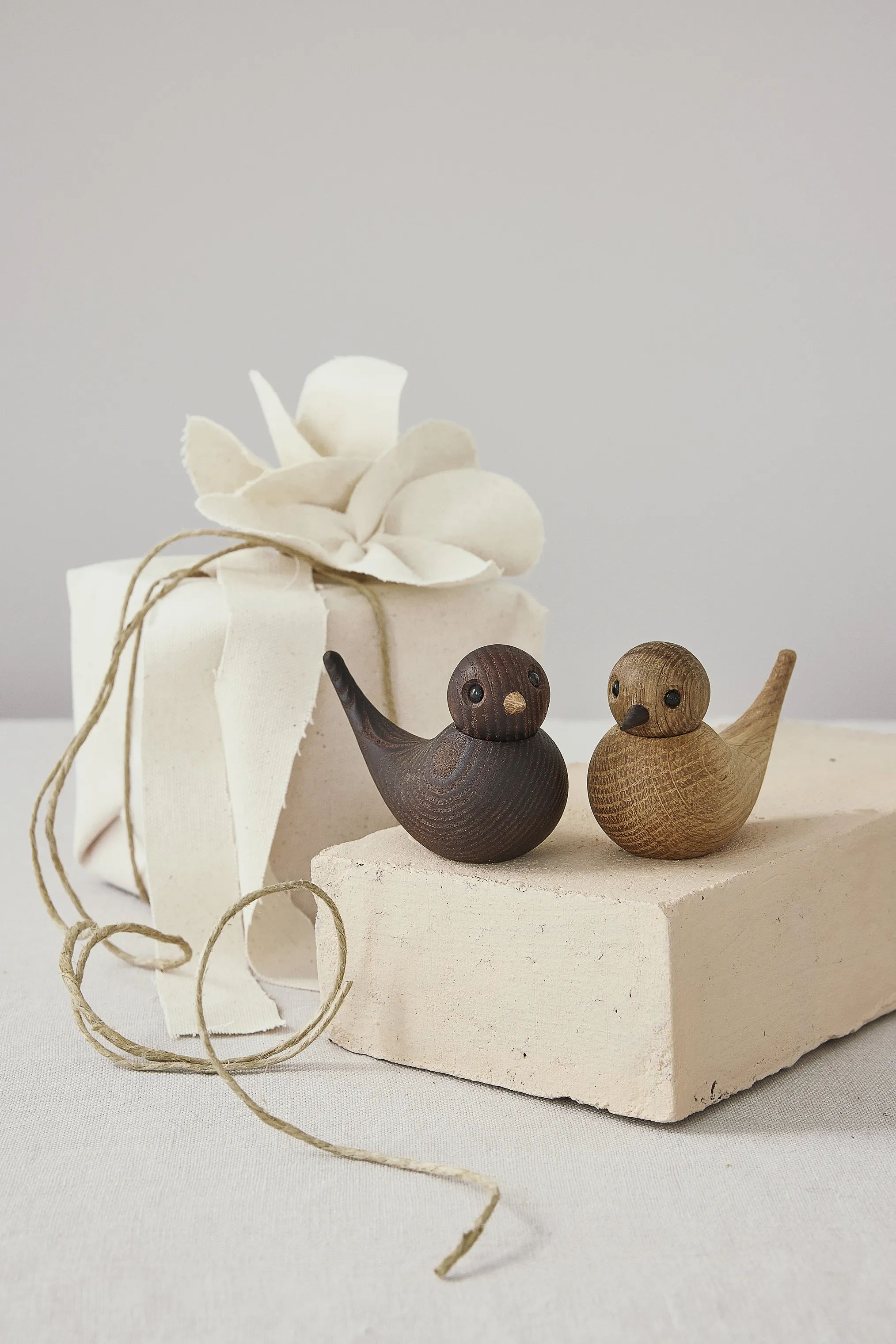 Spring Copenhagen Dyrefigurer Sweeties - Svaler i Naturel, 2