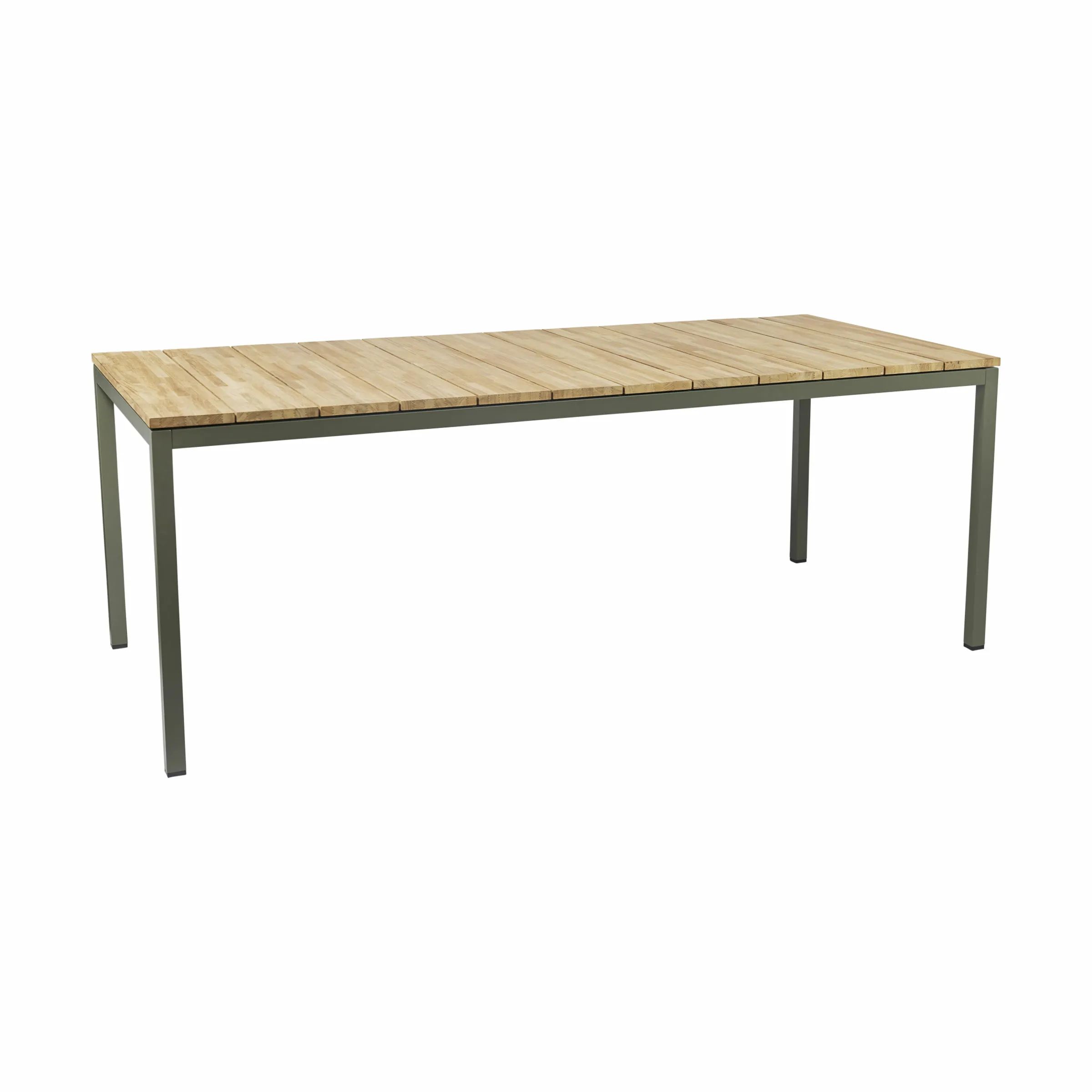 Mandalay Havemøbelsæt Toscana & Siena Havemøbelsæt - 7 dele i Olivengrøn, Bord (L 197 cm) med 6 stole, 4