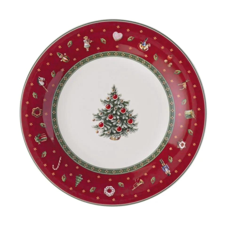 Villeroy & Boch Frokosttallerkener Toy's Delight Tallerken i Rød, 1