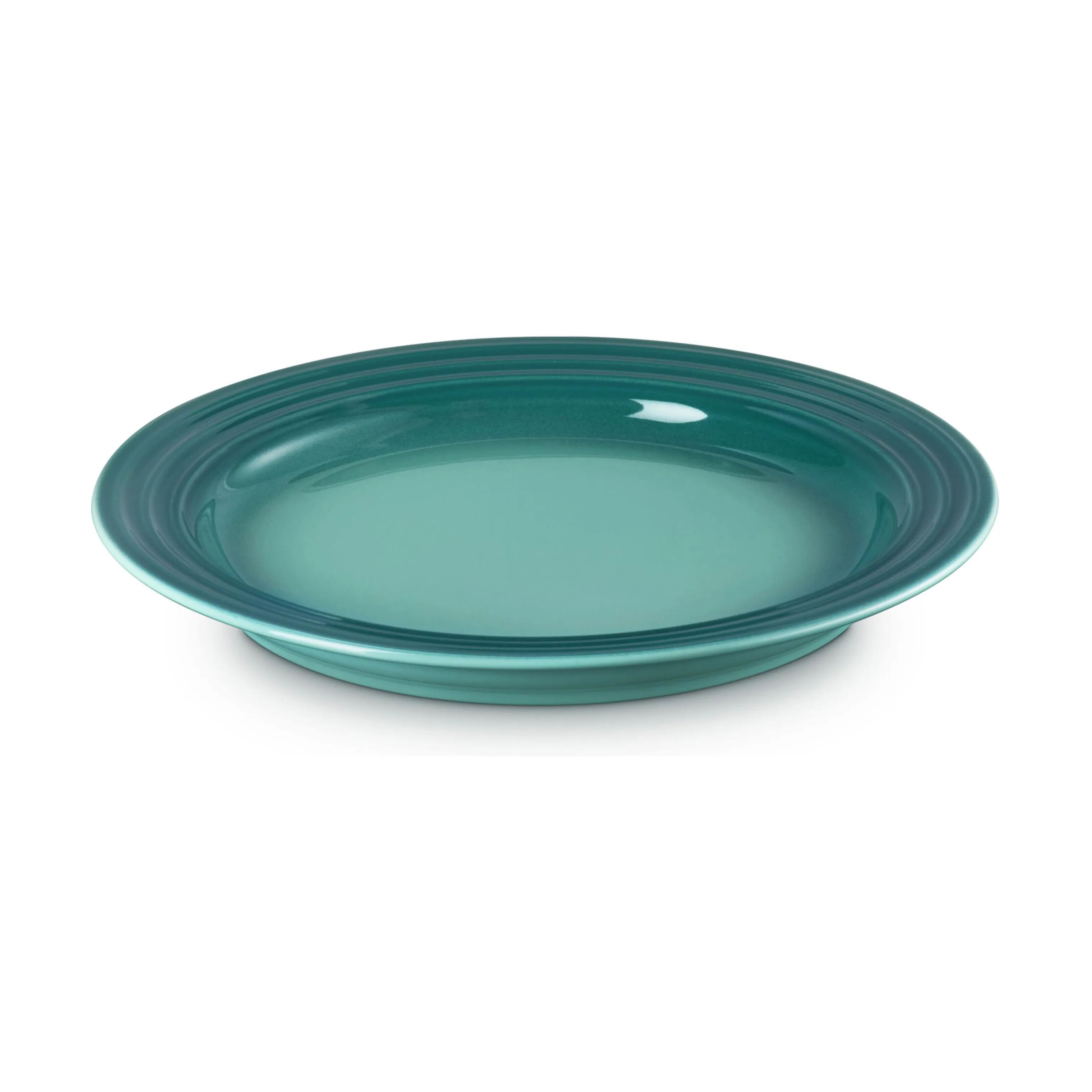 Le Creuset Frokosttallerkener Signature Frokosttallerken i Bleu Riviera, 22 cm, 2