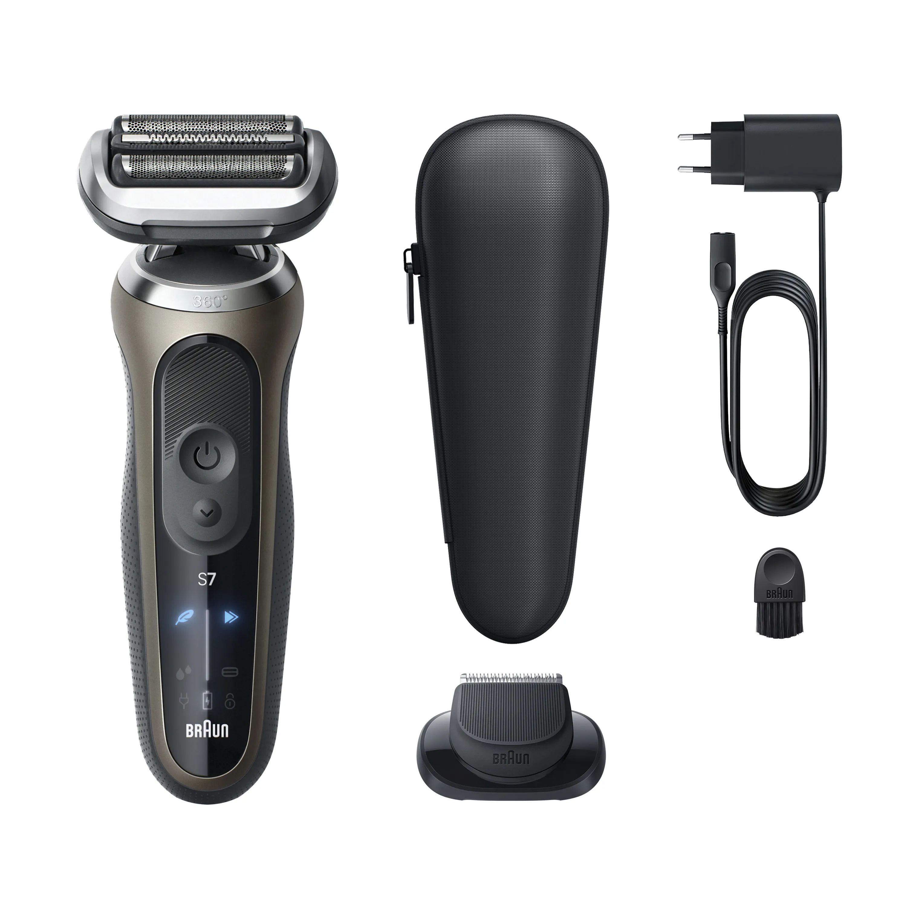 Braun Barbermaskiner Serie 7 Barbermaskine C1200S i Gold, 1