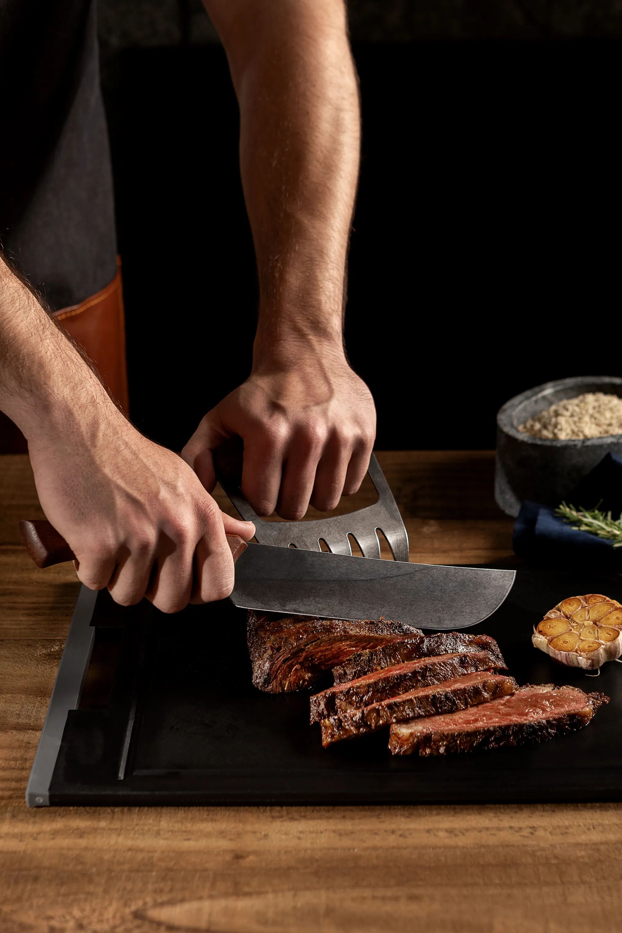 Tramontina Kokkeknive Churrasco Black Kokkekniv i Natur, 2