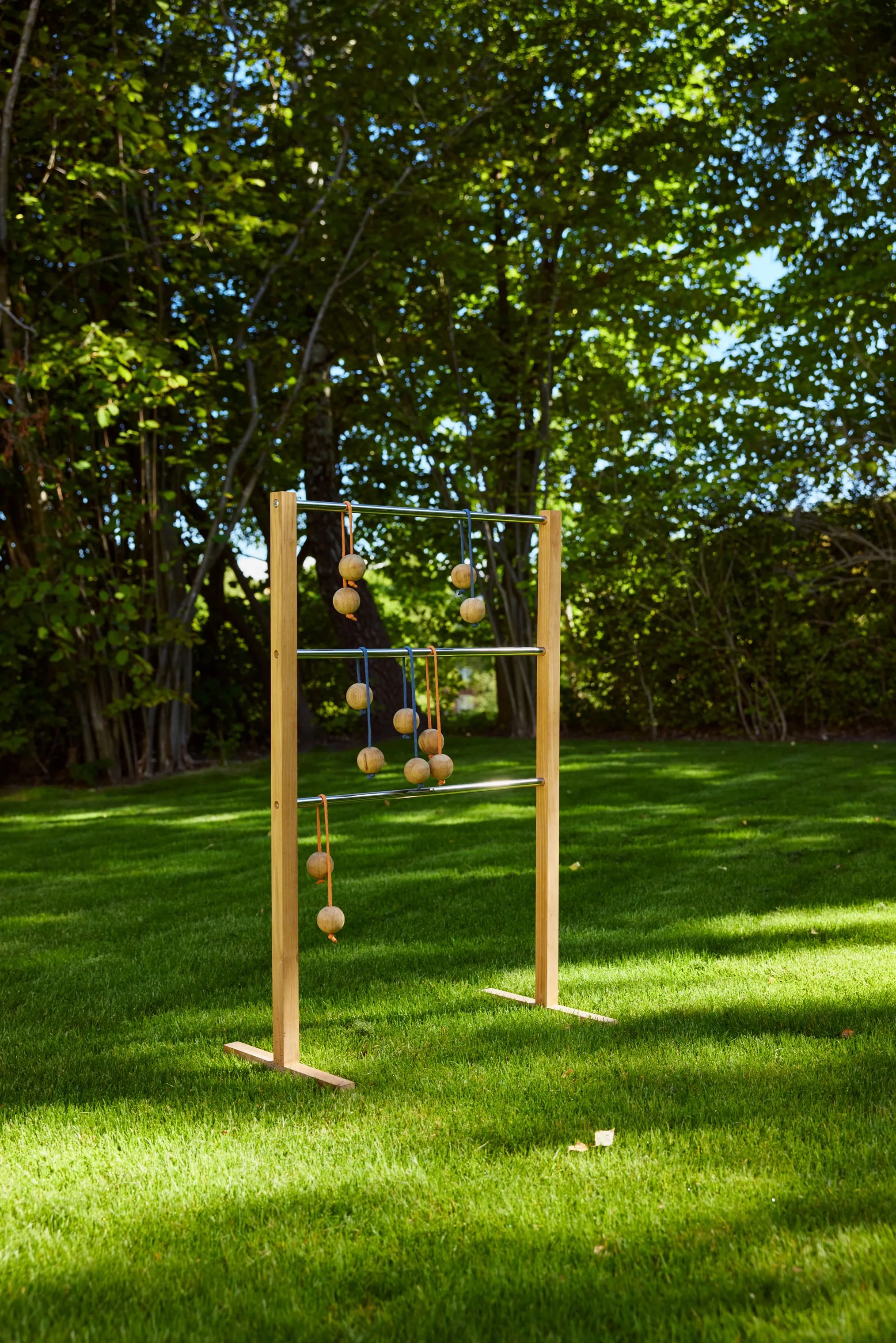 Mandalay Havespil Sussex Stigegolf i Teak, 3