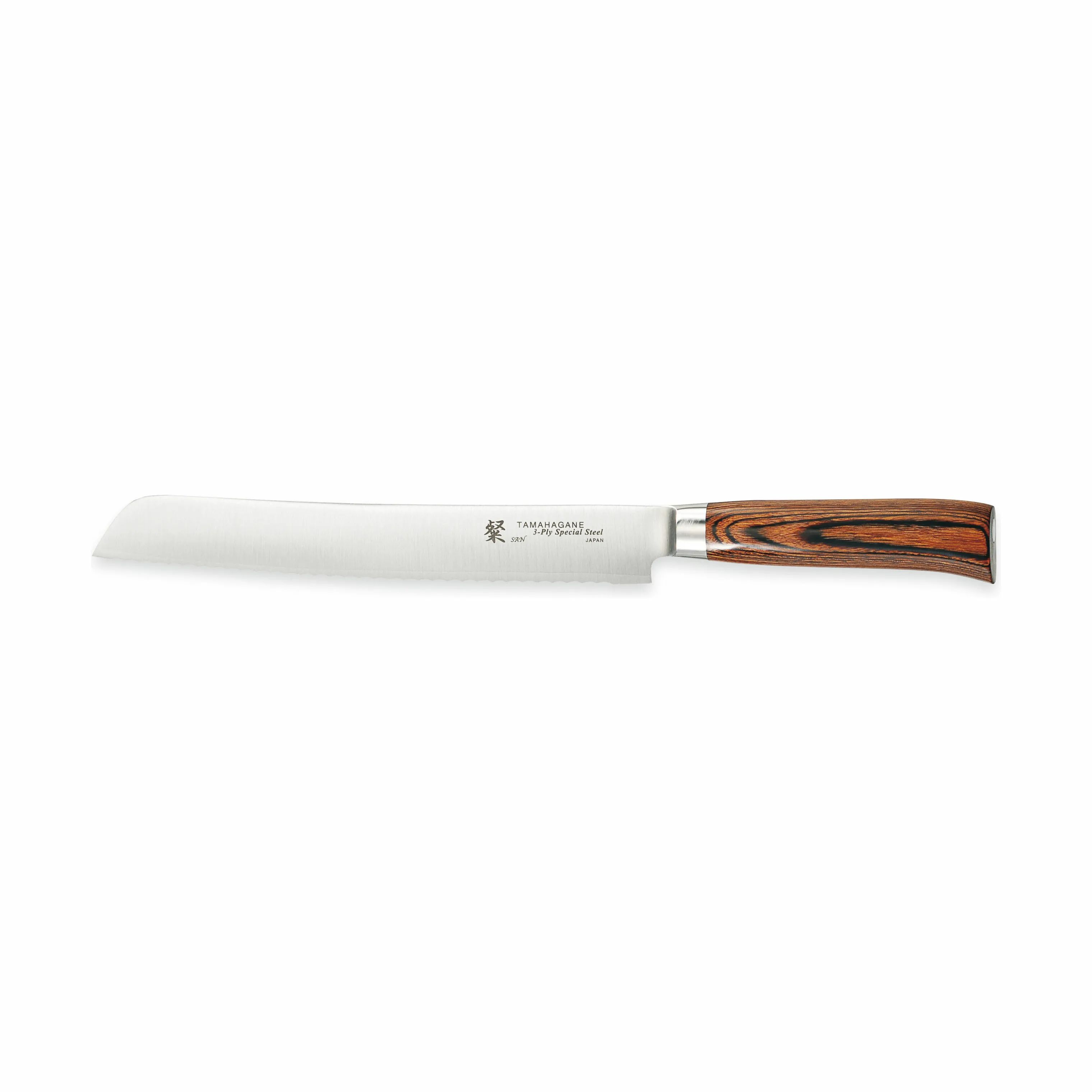 Tamahagane SAN Brødknive Brødkniv i brun/stål, 1