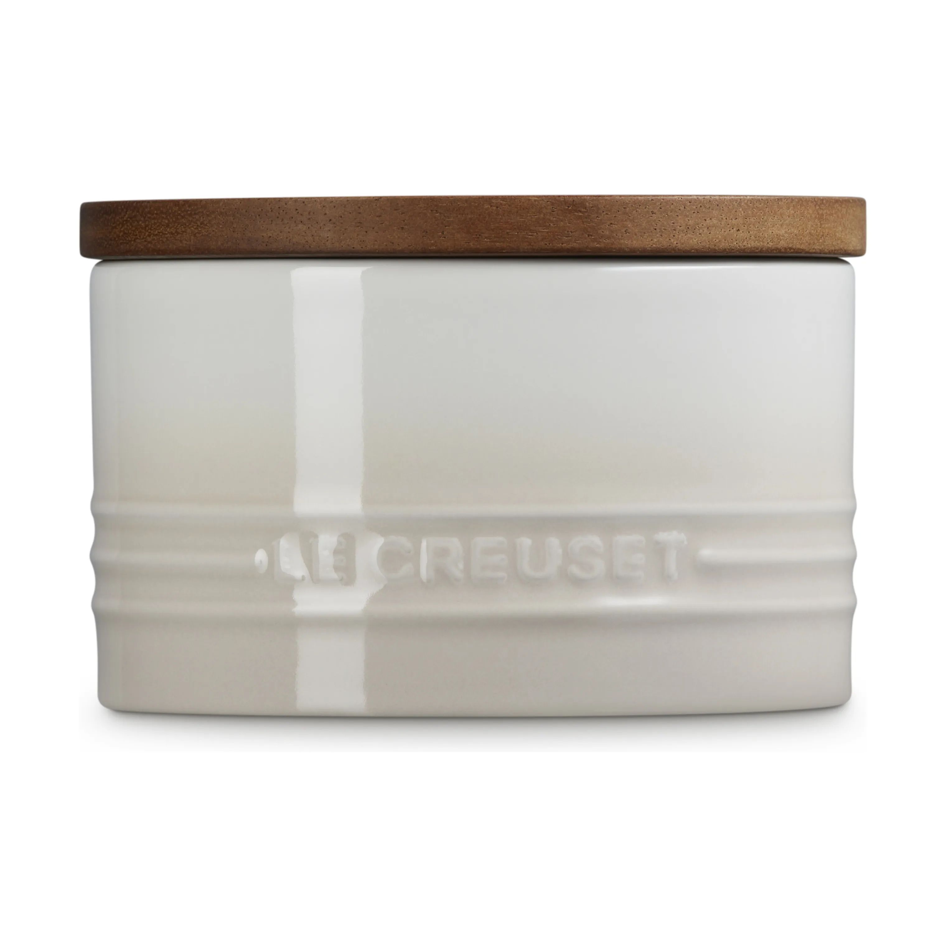 Le Creuset Opbevaringskrukker Signature Opbevaringskrukke m. Låg i Meringue, 470 ml, 1