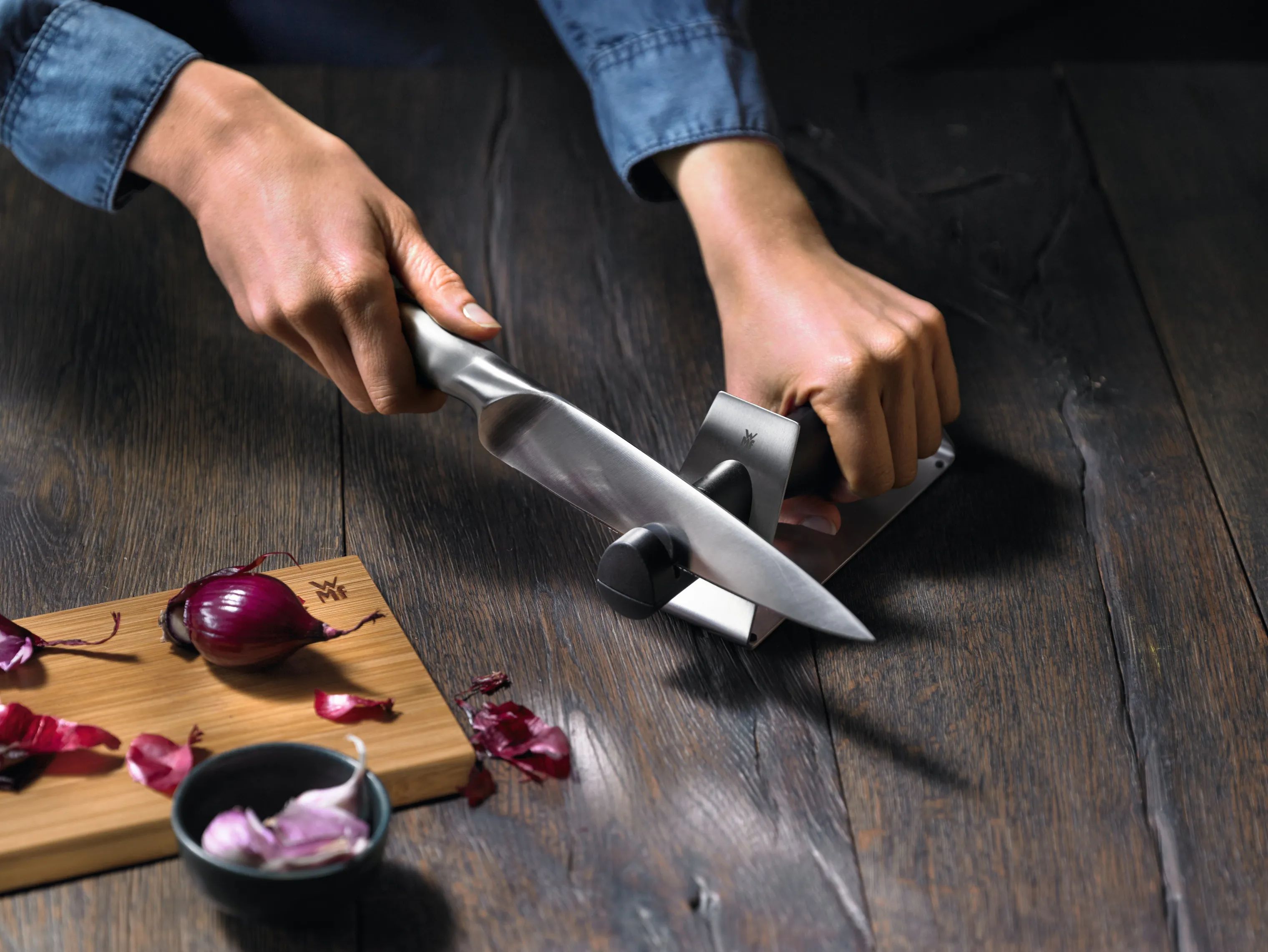 WMF Knivslibere Gourmet Knivsliber i Sort, 2