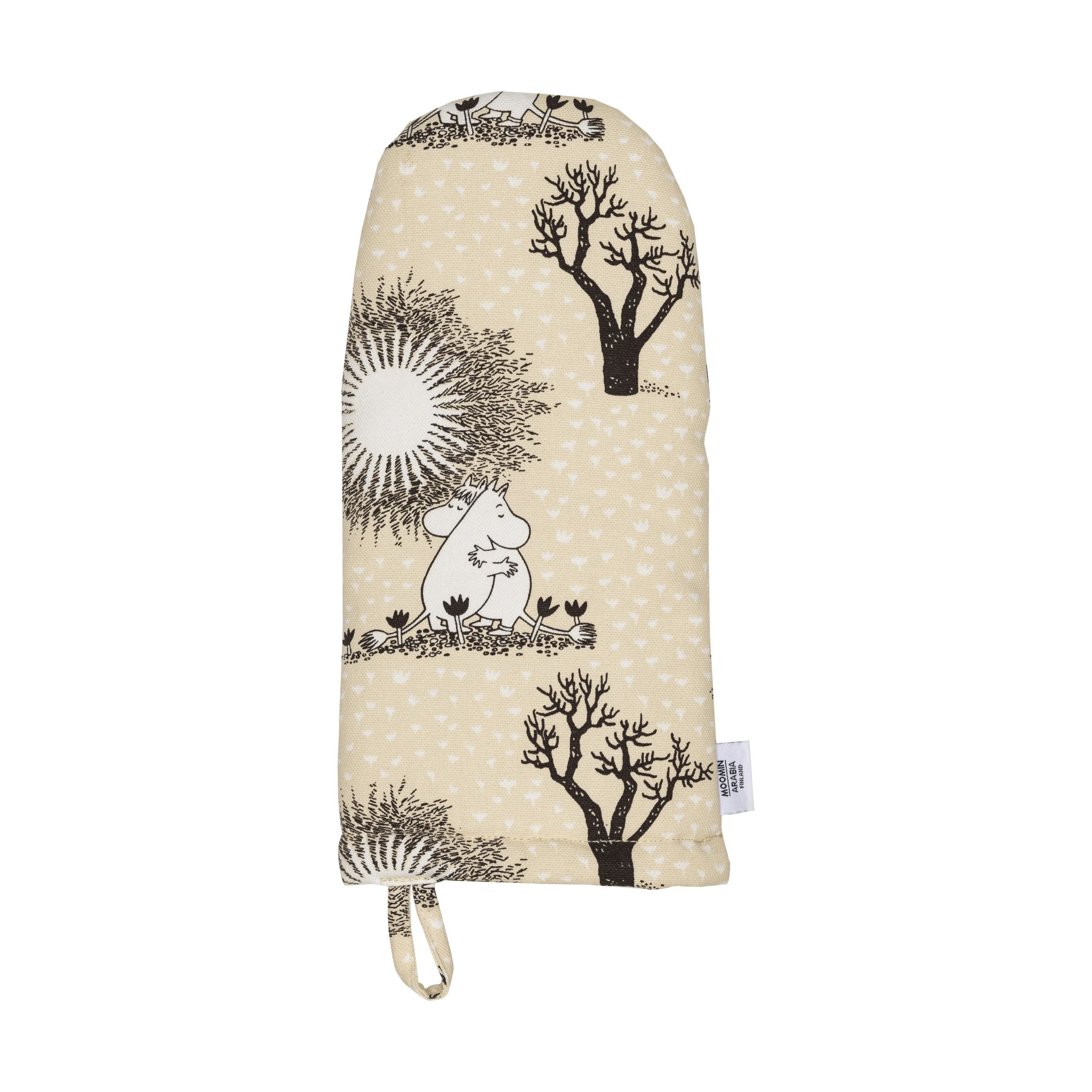 Moomin Arabia Grydelapper Kærlighed beige Love Beige Ovnhandske i /Beige, 2