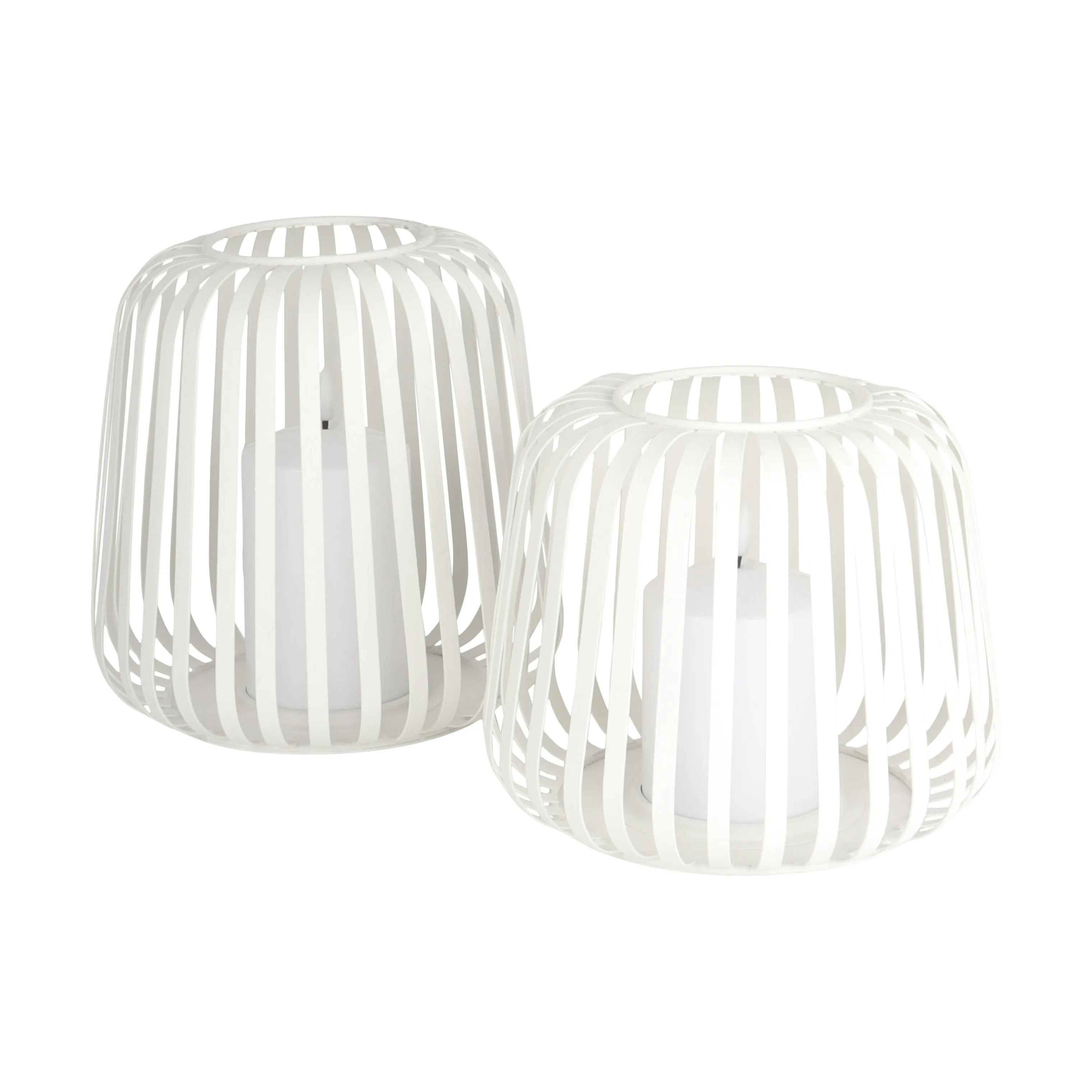 CASA Living Lanterner LED Lanterne i Hvid, 17 cm, 3