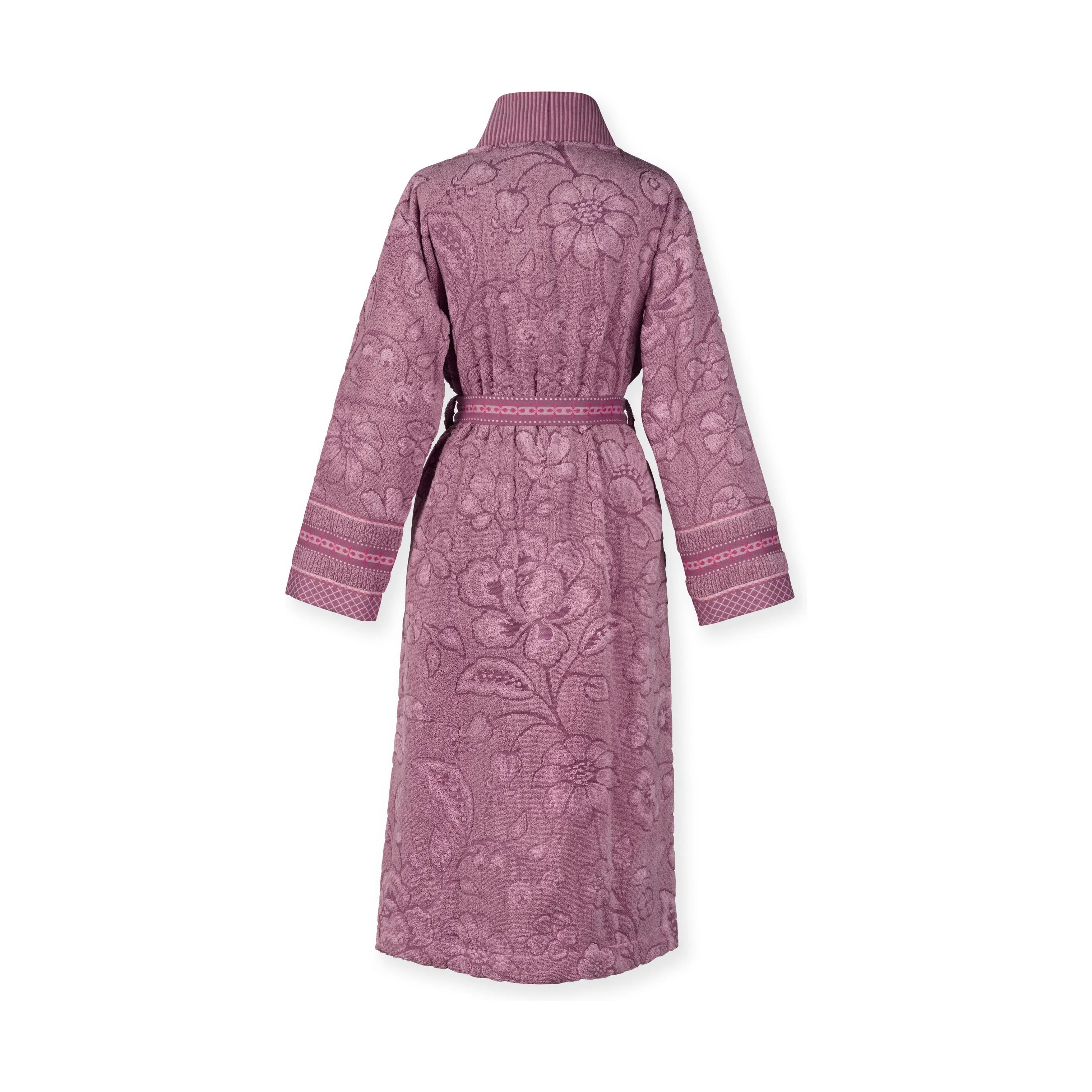 PIP Studio Morgenkåber Jasmin Jacquard Badekåbe i Light Pink, Str. M, 4