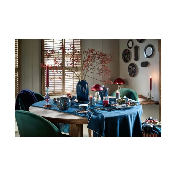 PIP Studio Frokosttallerkener Berry Blues Berry Blue Tallerken i Blå, 21 cm, 3