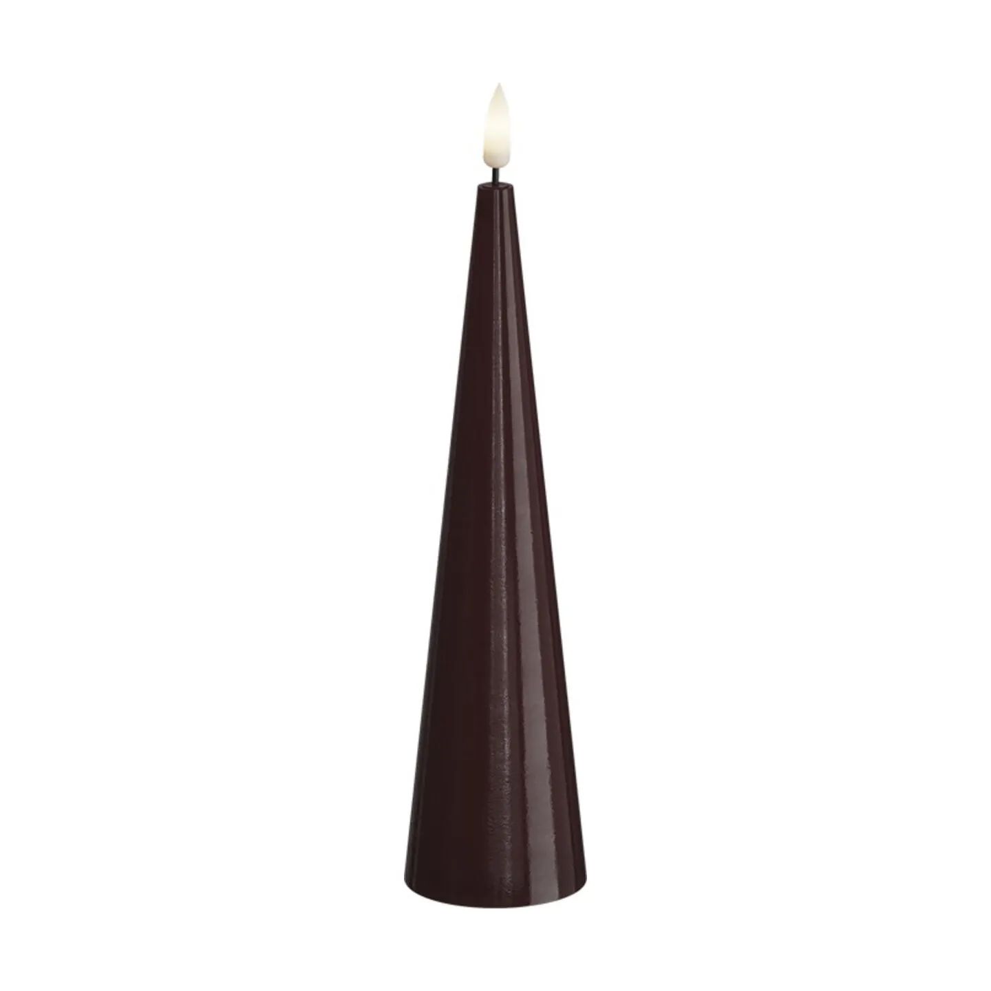 Deluxe Homeart LED-lys LED Keglelys i Bourgogne, 20 cm, 1