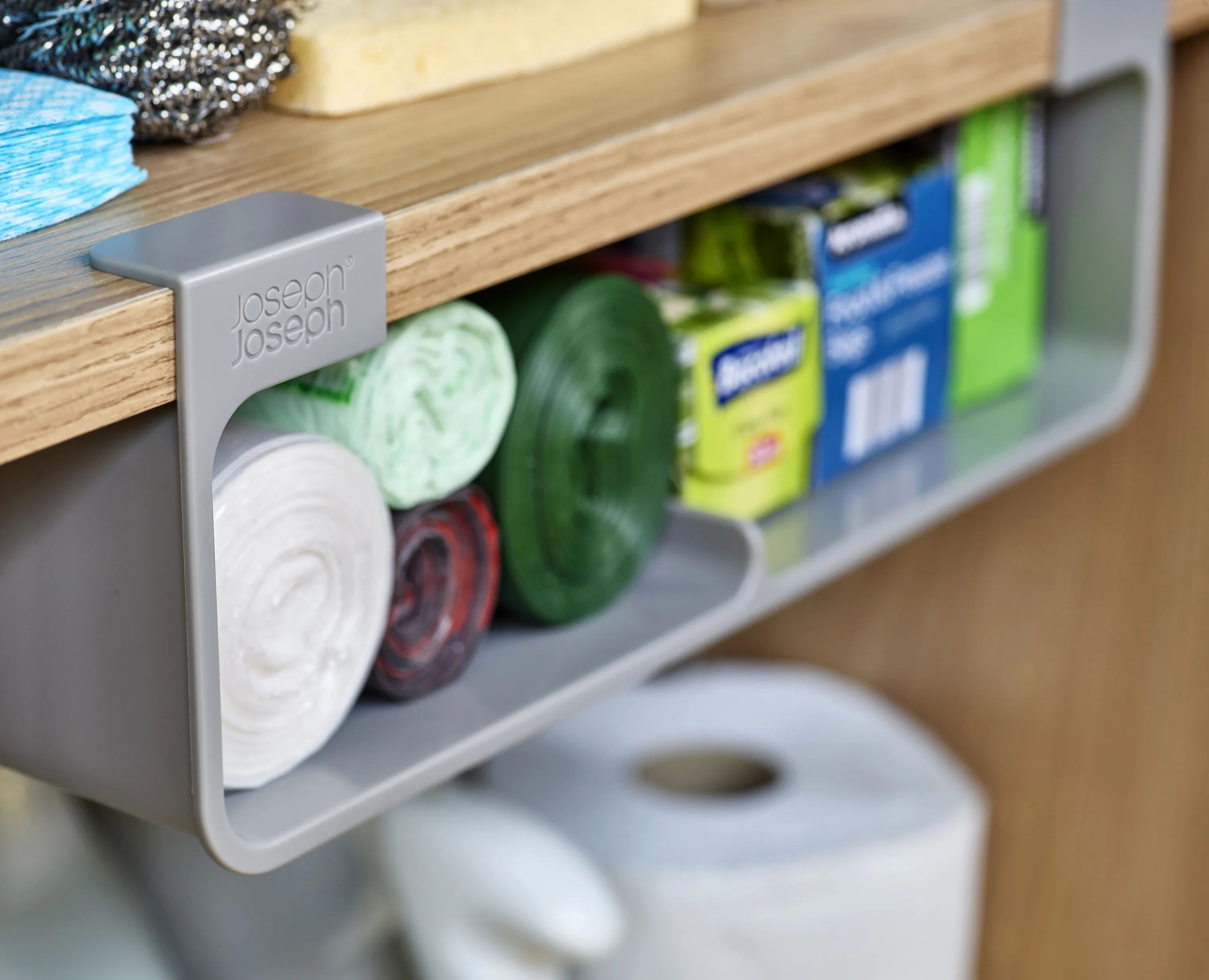 Joseph Joseph Hylder Cupboardstore Underhylde i Grey, 5