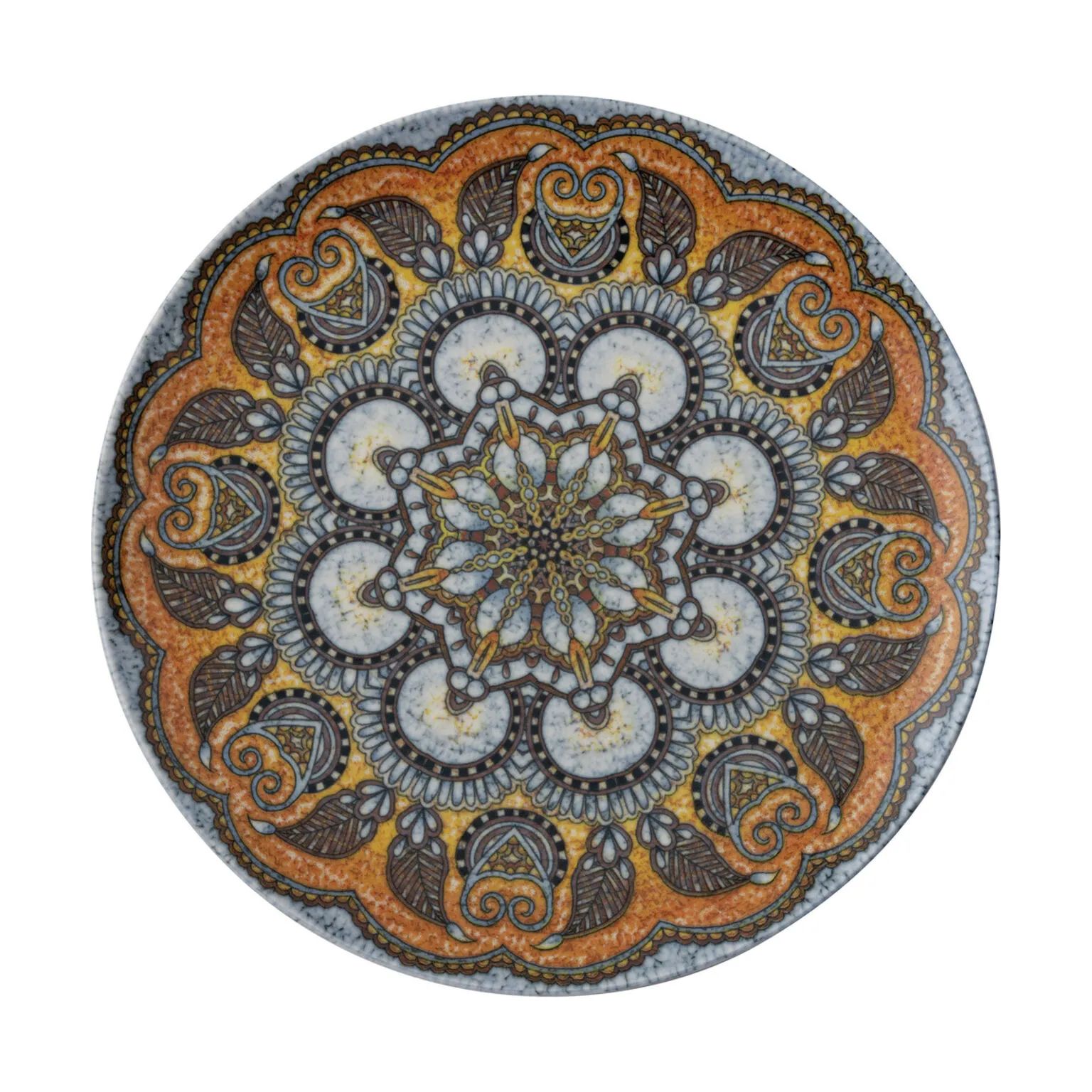 Arthur Krupp Middagstallerkener Mandala Middagstallerken i Mønster B, 27,5 cm, 1