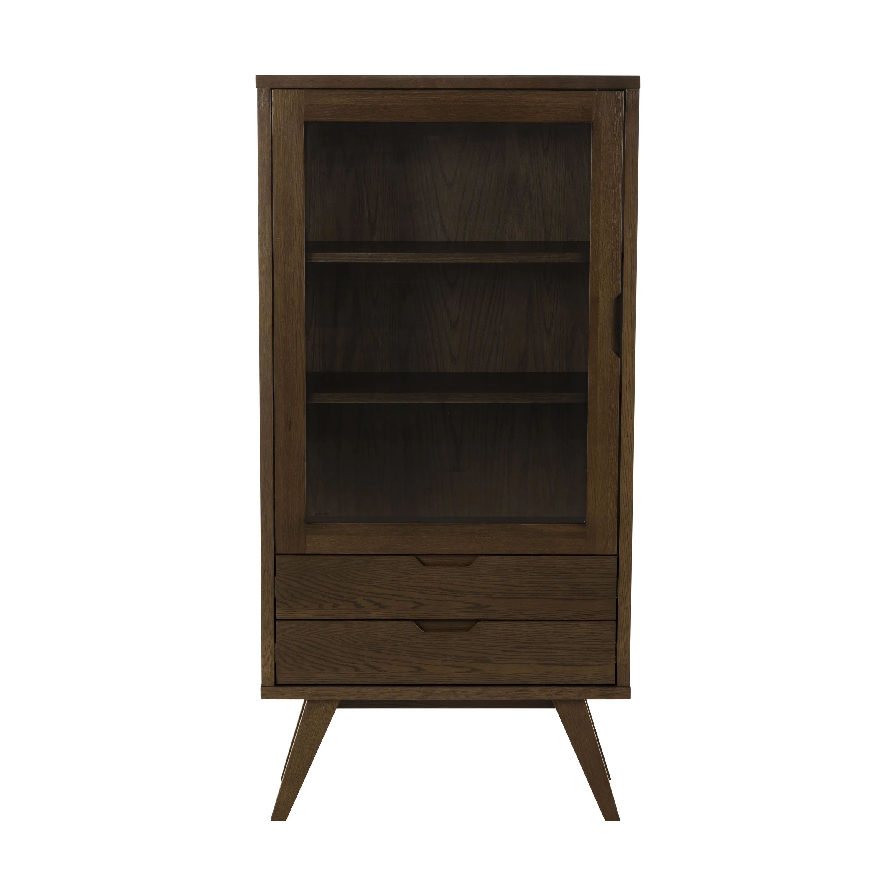 CASA Living Reoler og tilbehør A-Line Vitrine i Brun, 1