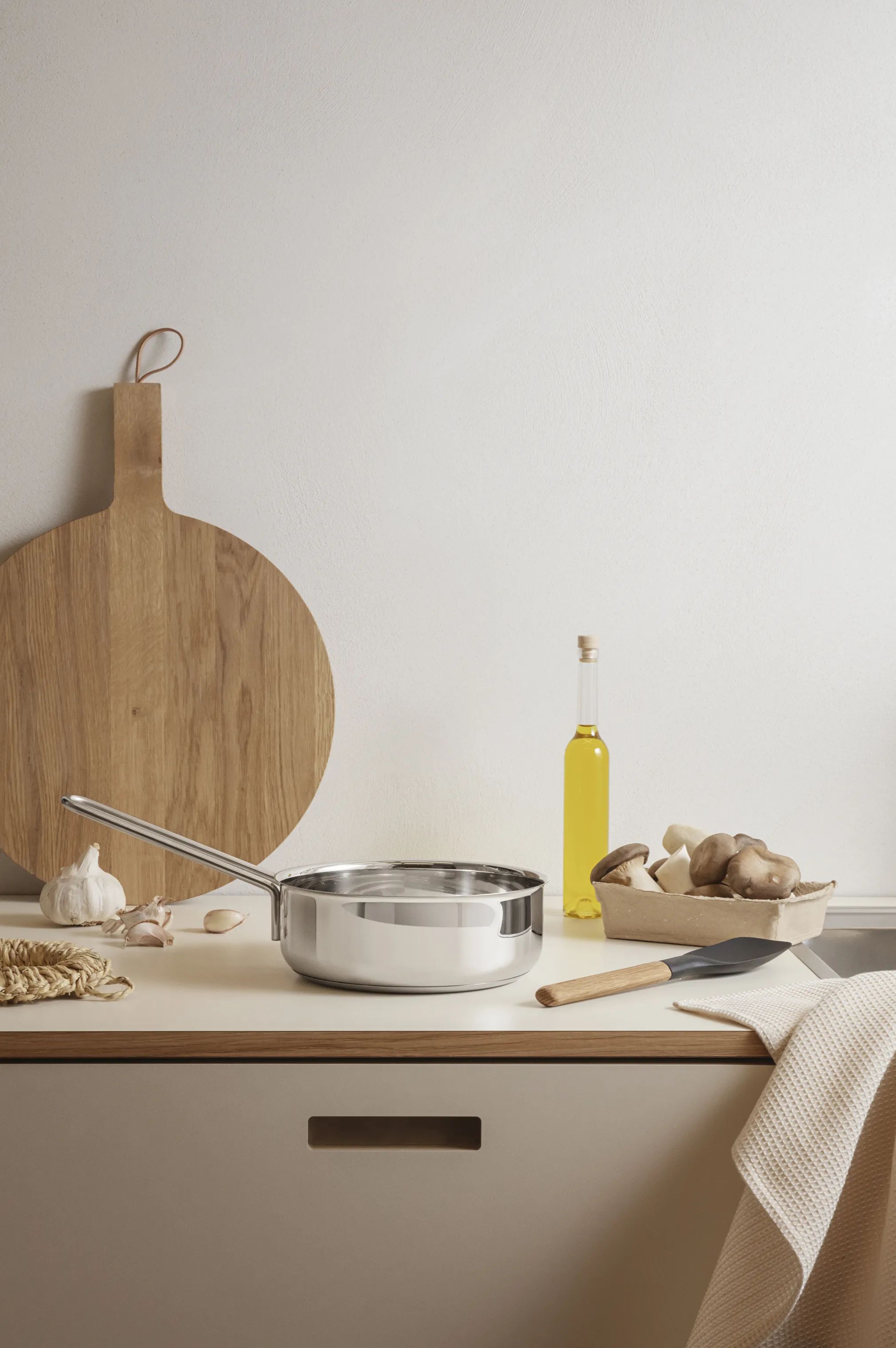 Eva Trio Sauterpander Stainless Steel Rec. Stainless Steel Sauterpande i Polished steel, 2