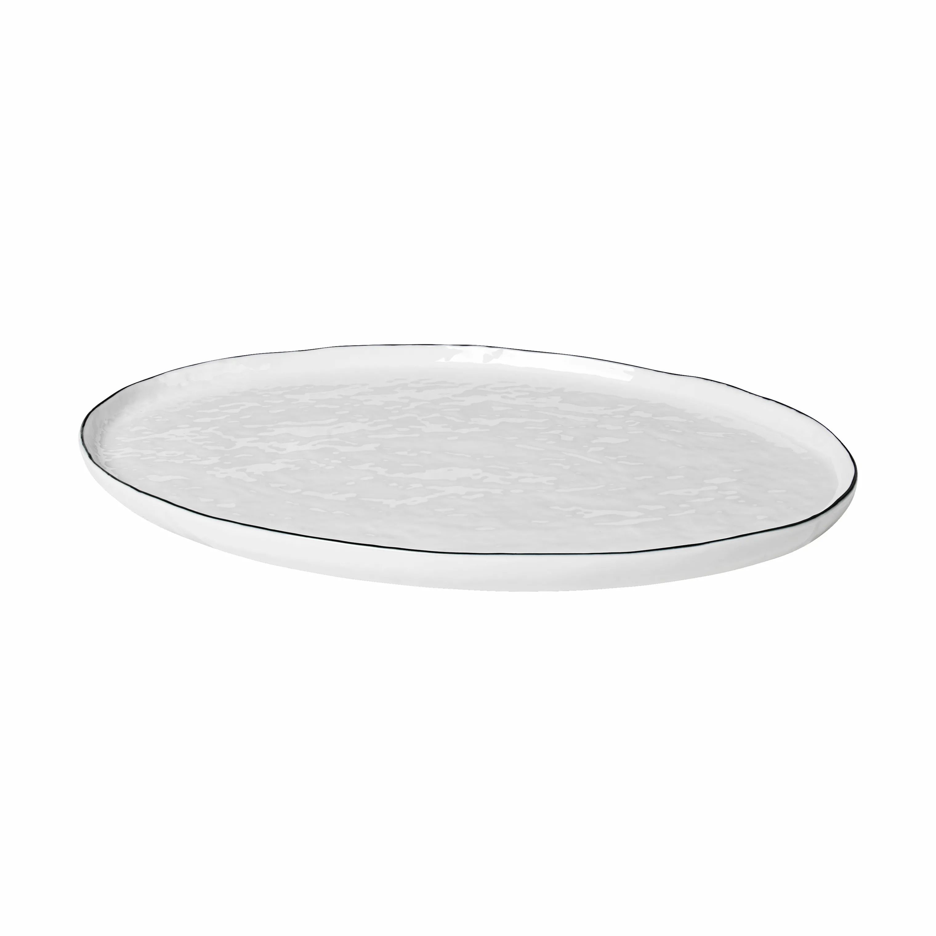 Broste Copenhagen Serveringsfade Salt Ovalt fad i na, 1