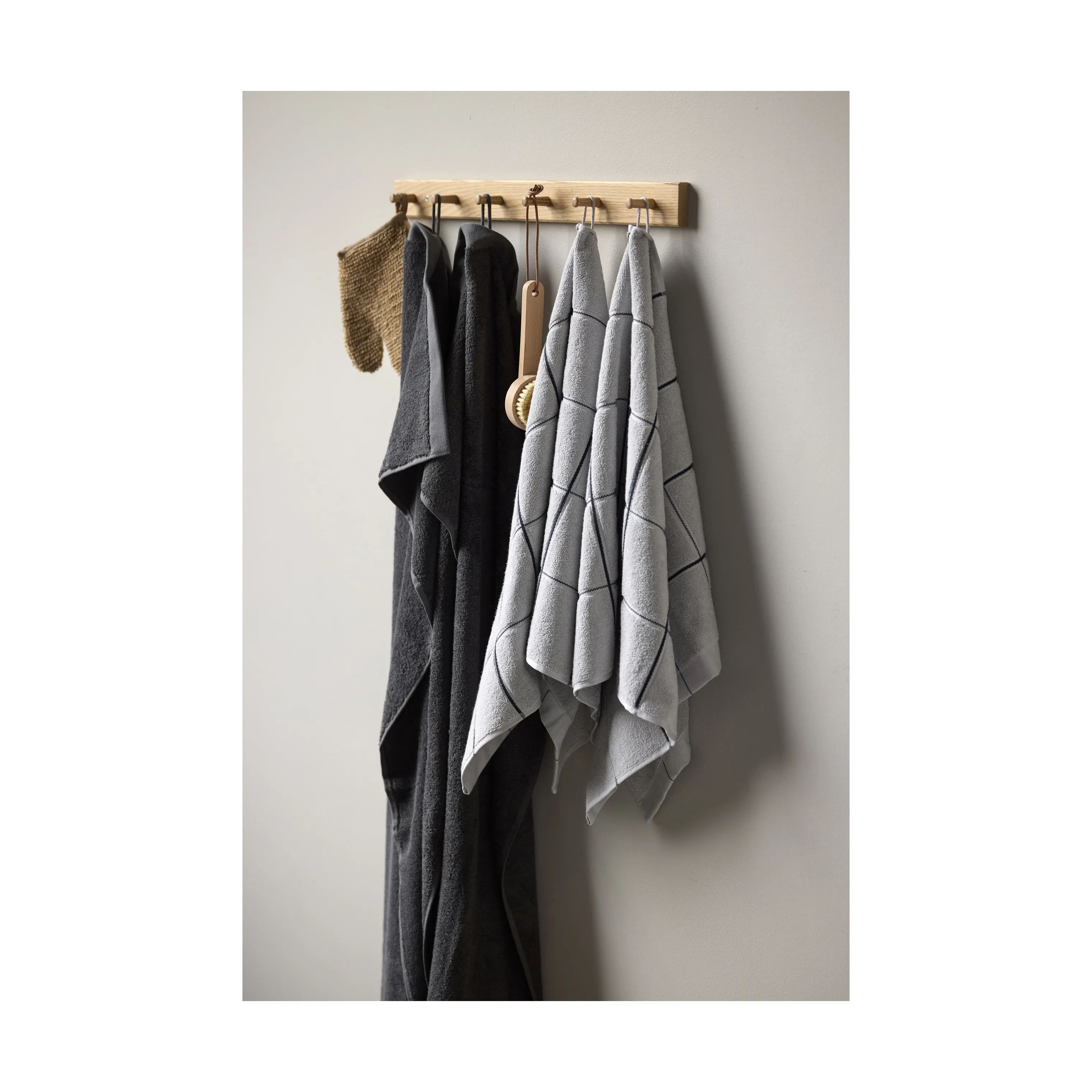 Södahl Håndklæder Organic Comfort Håndklæde i Ash, B70 x L140 cm, 3