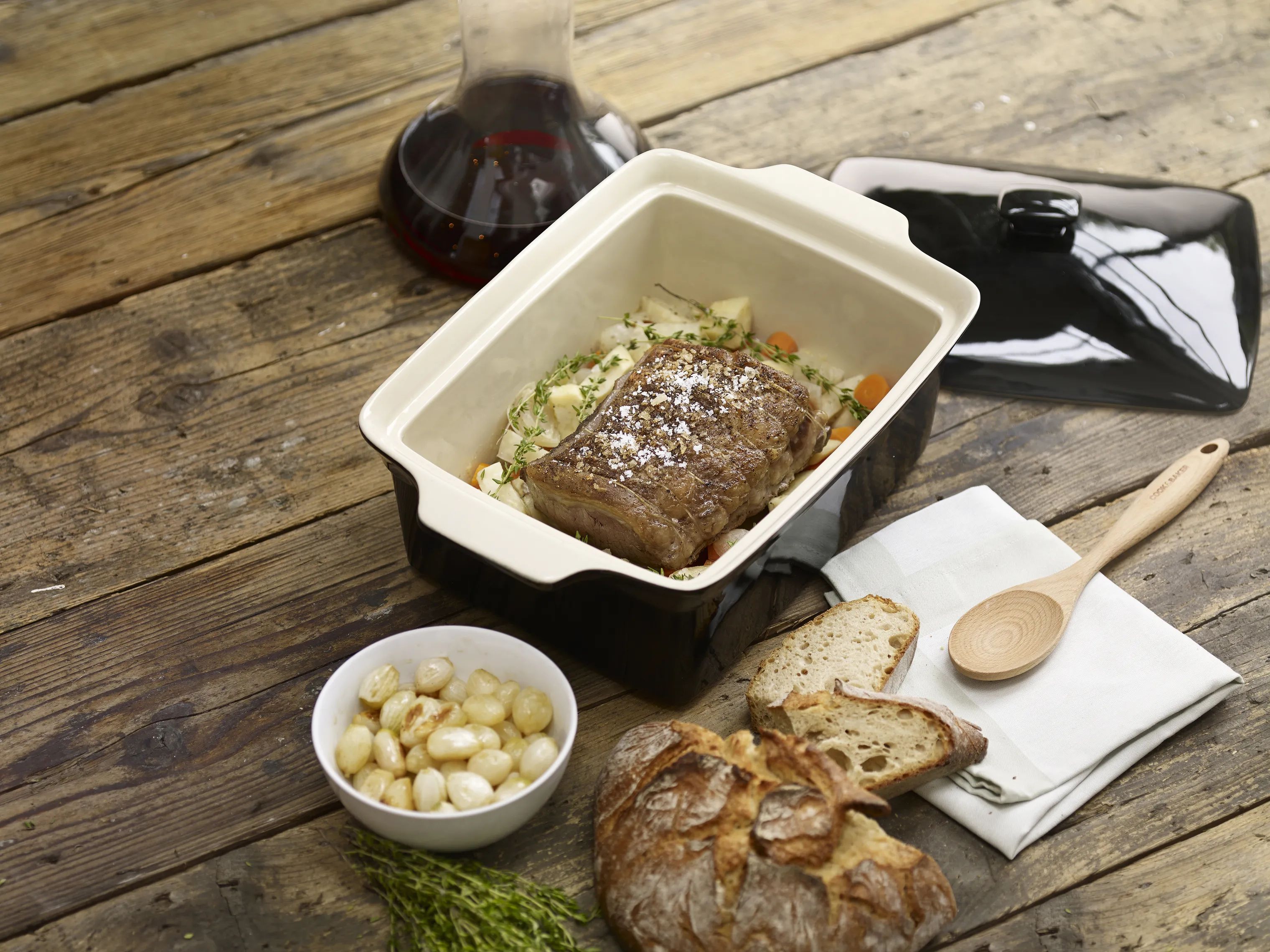 CASA Living Serveringsskåle Serveringsskål i Hvid, 14 cm, 2