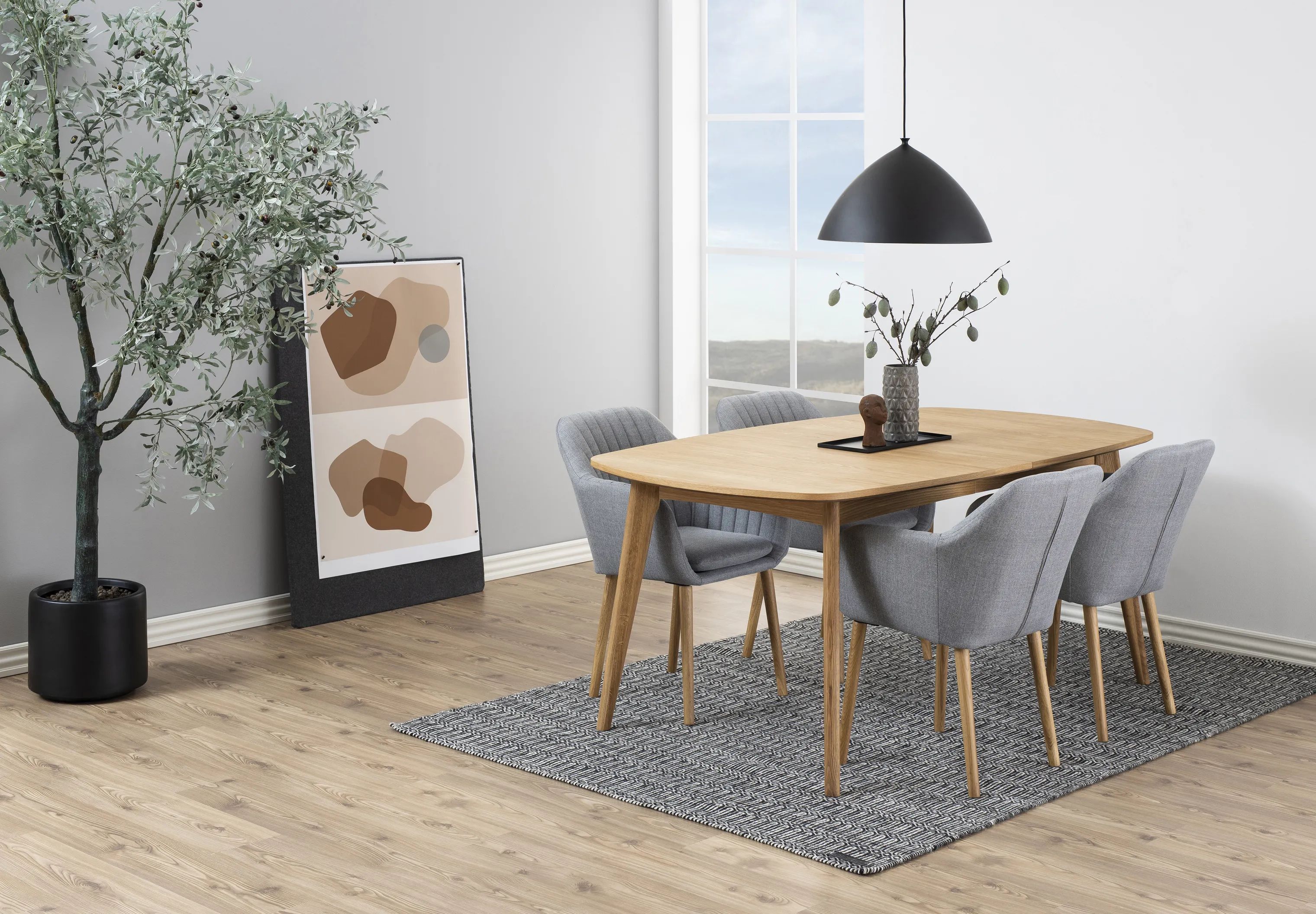 CASA Living Spiseborde Marte Spisebord i Natur, 2