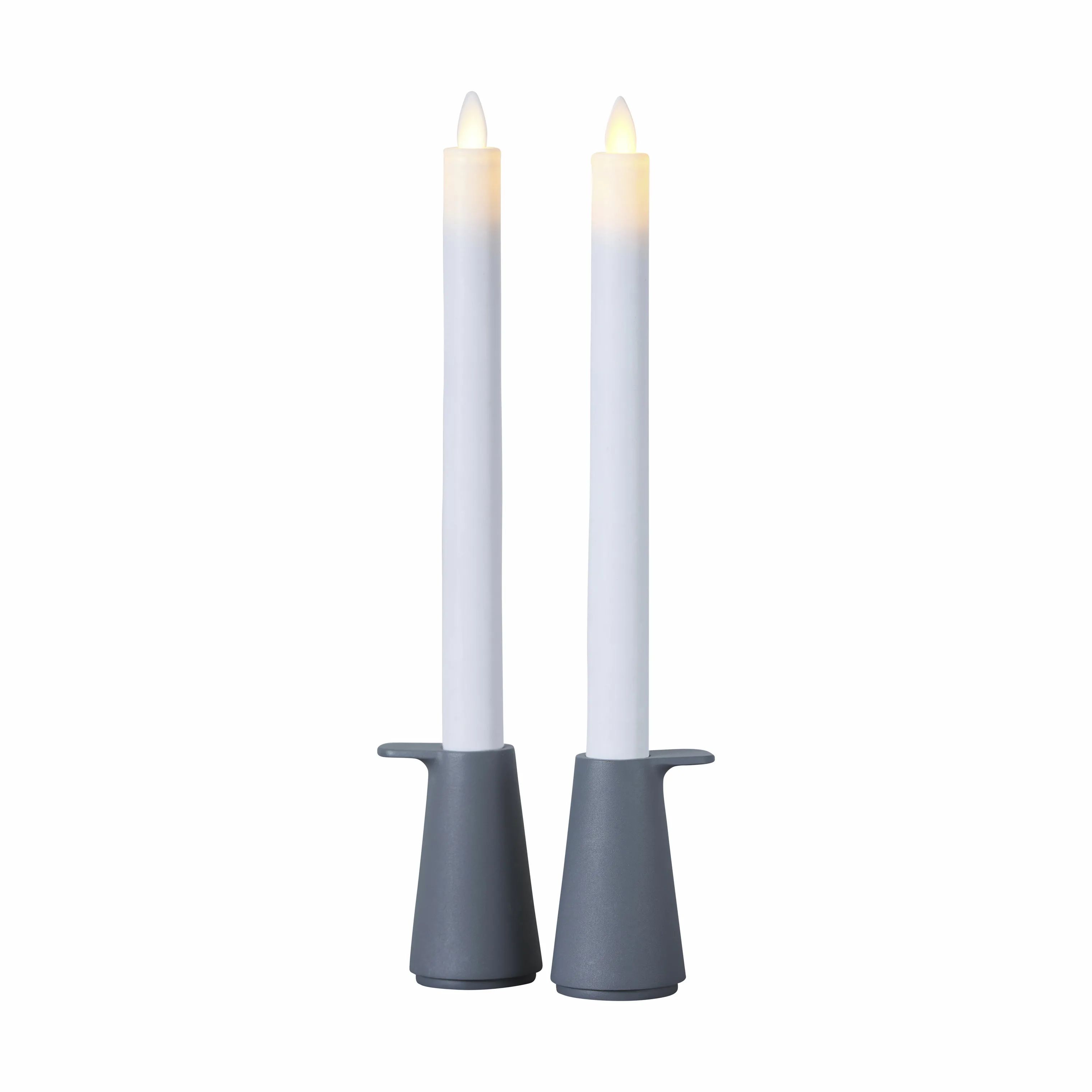 Sirius LED-lys Sara Tall LED Kronelys - 2 stk. i Hvid, 25 cm, 1