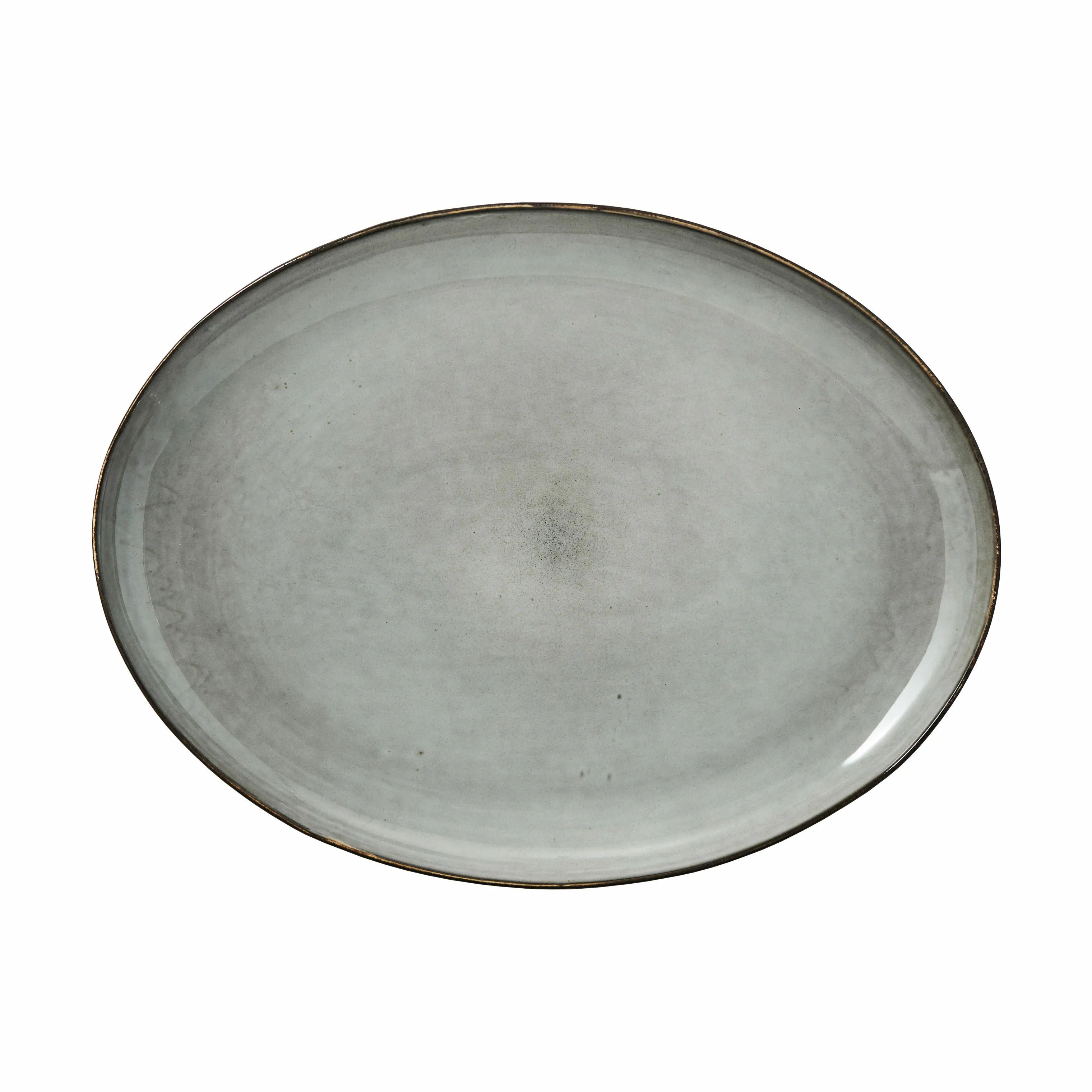 Lene Bjerre Serveringsfade Amera Fad i Grå, 40 cm, 1