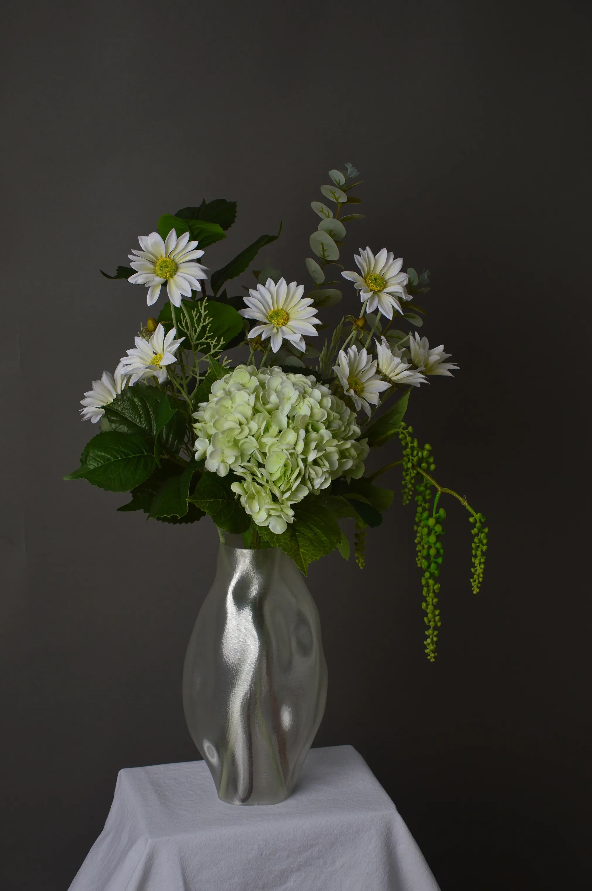 Fleuristc Kunstige blomster Fresh Mint Buket i 6 stilke, 3