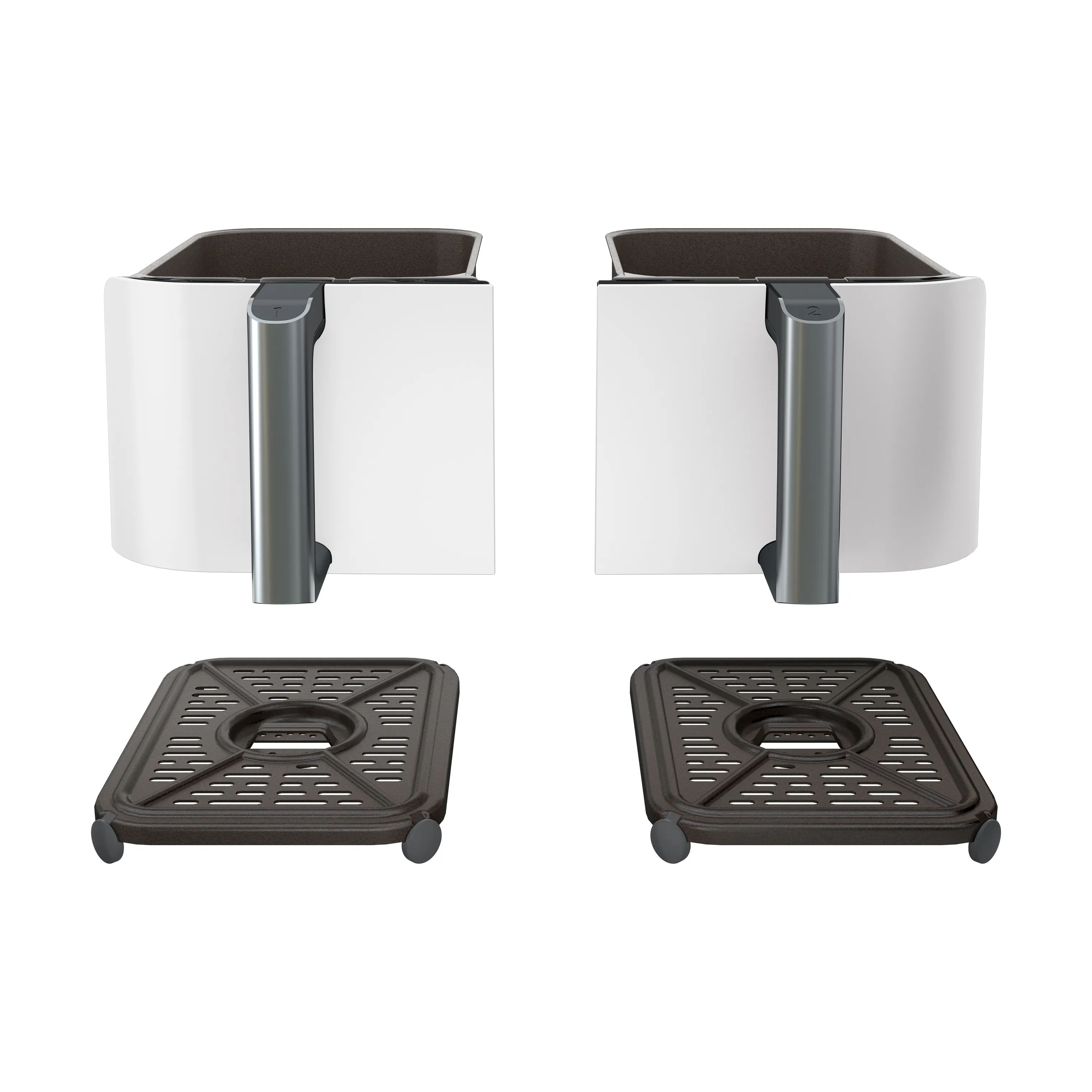 Ninja Airfryers Foodi Max Dualzone Airfryer i White, 3