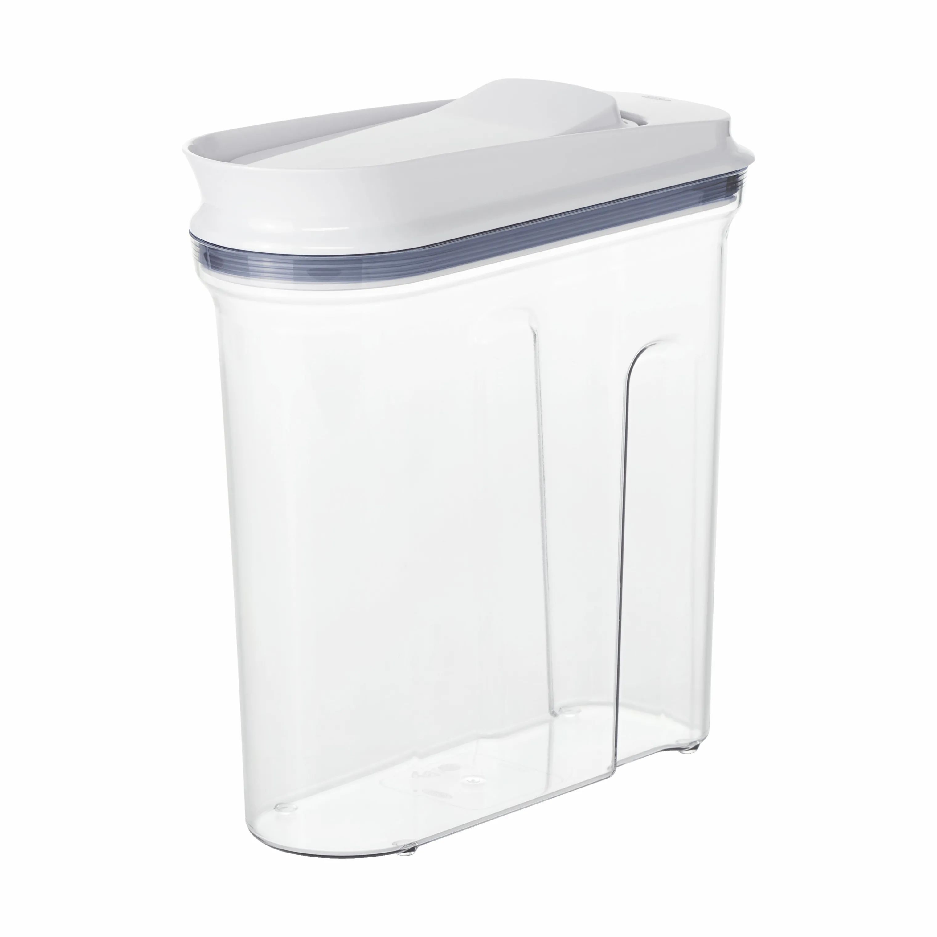 OXO Opbevaringsbokse POP Opbevaringsboks i hvid;klar;grå, H21,5 cm x 2.3 L, 1