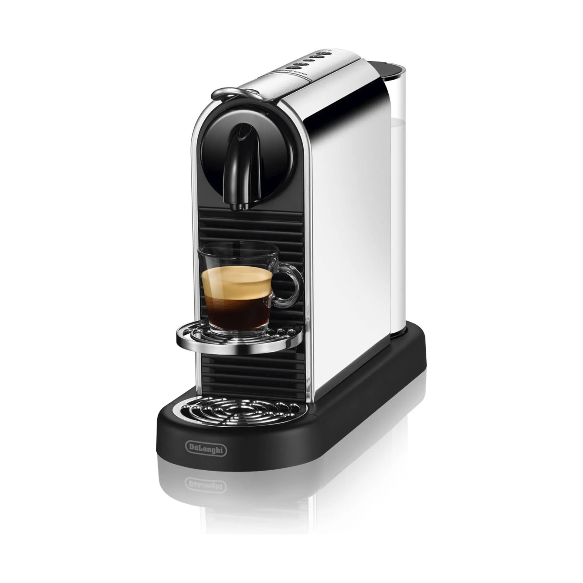 Nespresso kapselmaskiner Vertuo Next CitiZ Platinum Kapsel Kaffemaskine i Stål, 1