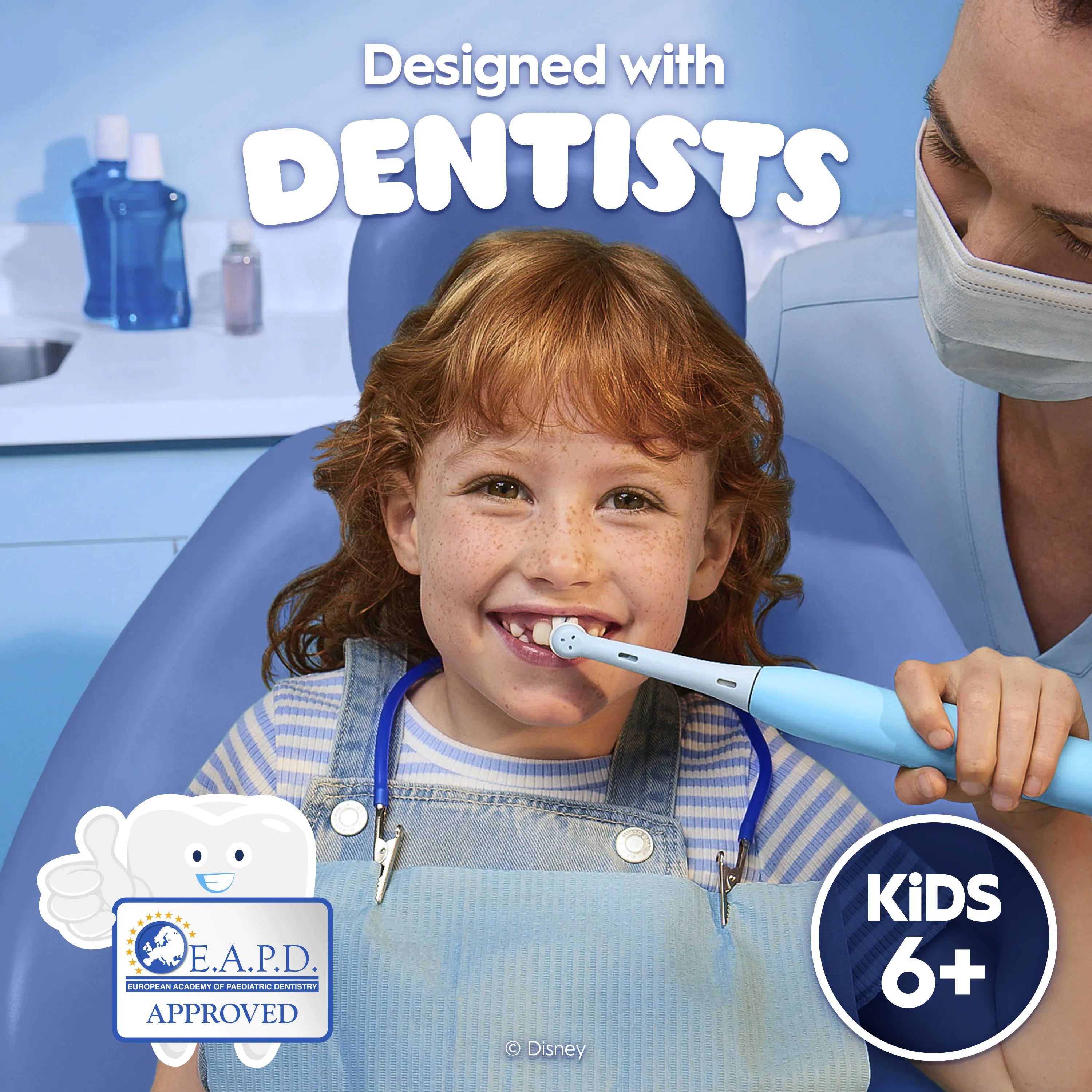 Oral-B Tandbørstehoveder iO Kids Børstehoveder - 3 stk. i Stitch, 3