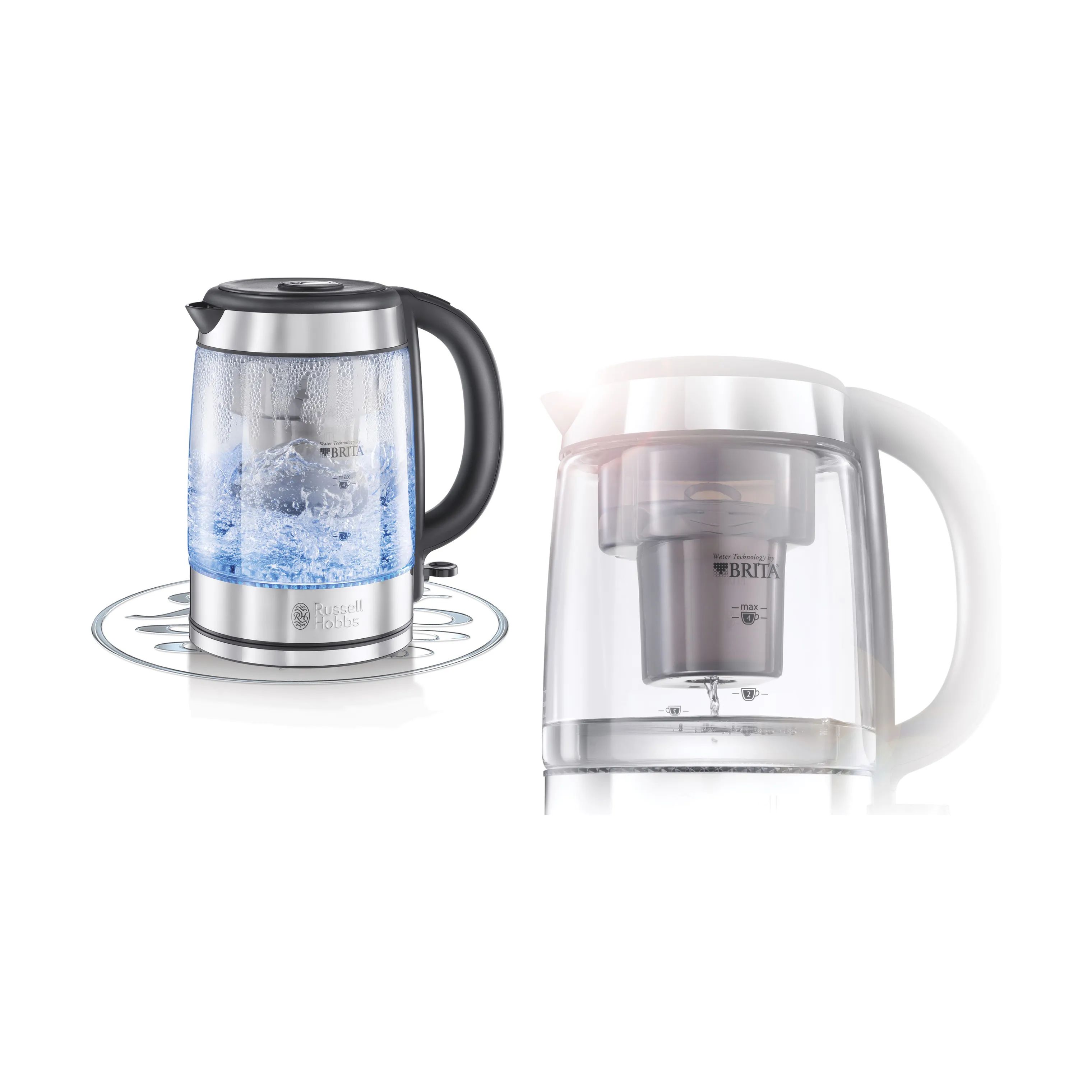 Russell Hobbs Elkedler Clarity Elkedel i klar, 4