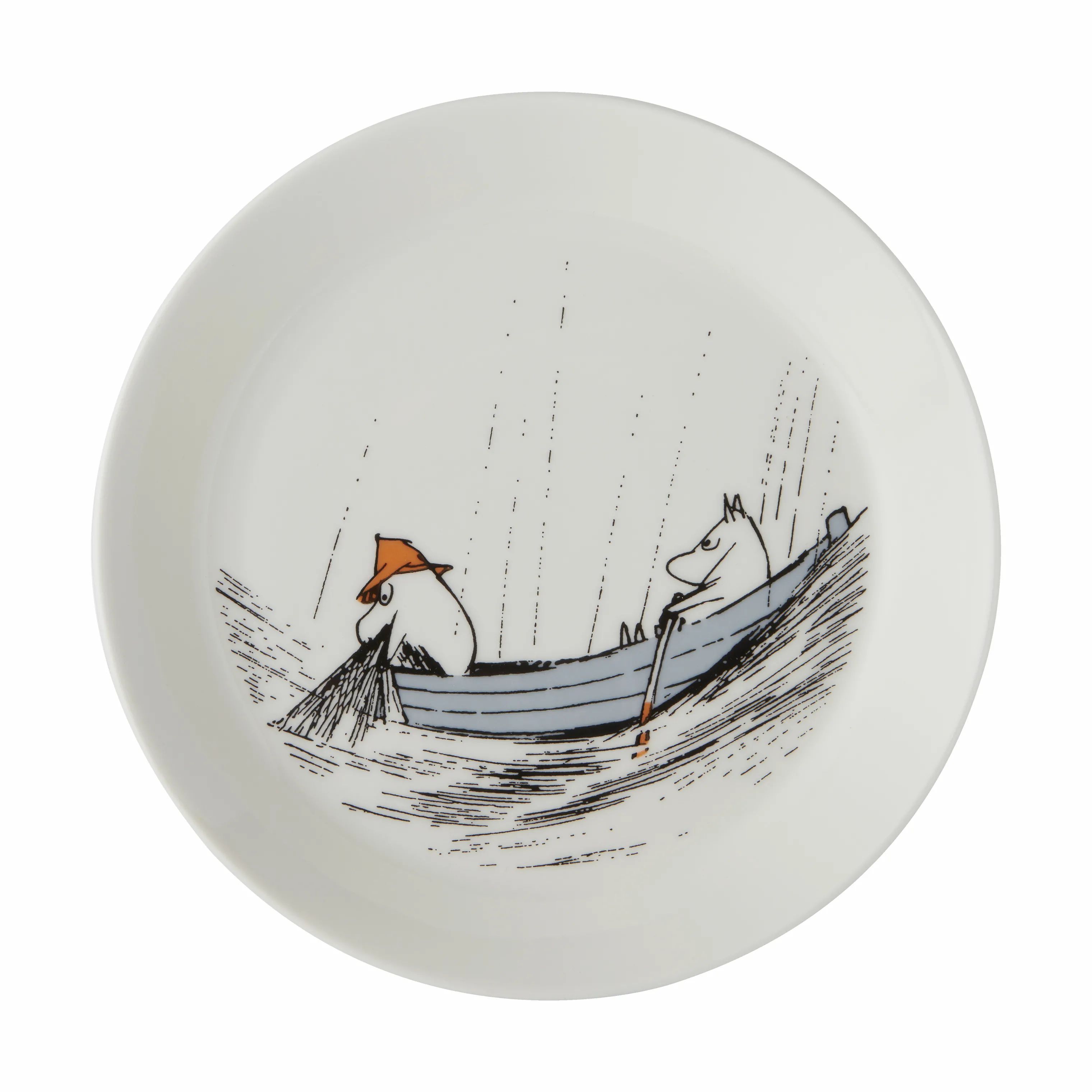 Moomin Arabia Frokosttallerkener Klassisk Tro mod sin oprindelse Tallerken i Tro mod sin oprindelse, 1