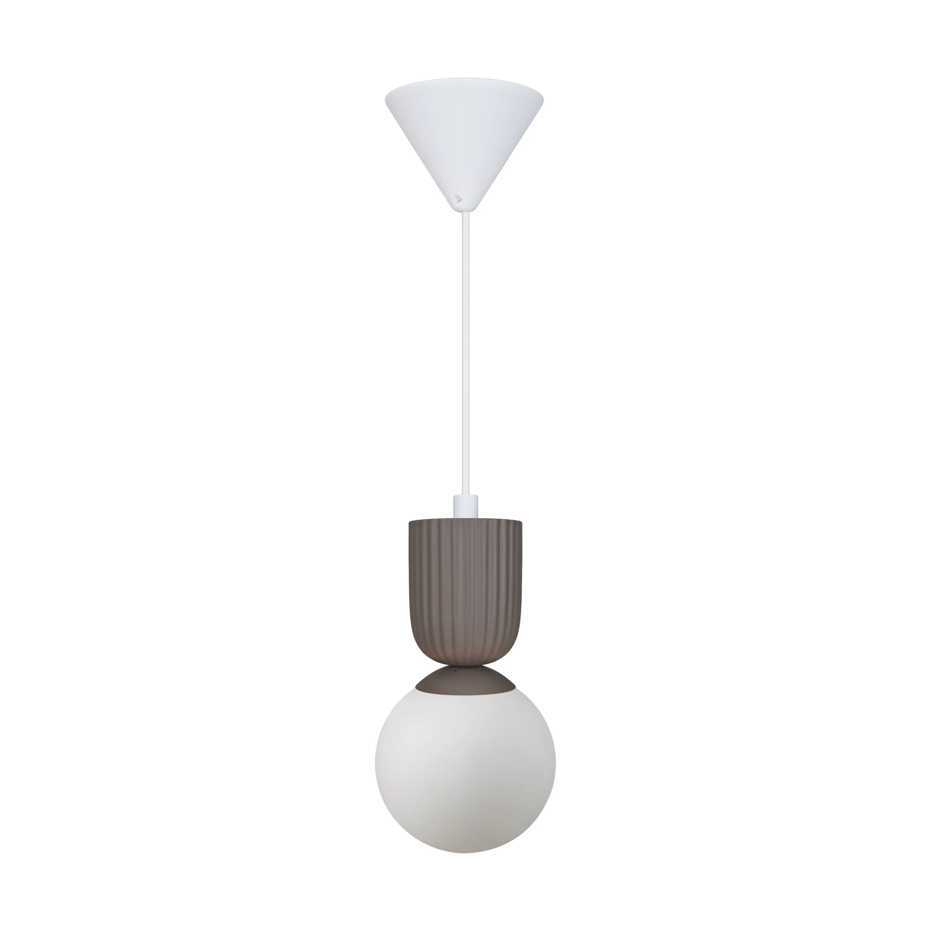 Nordlux Pendler Sadie Pendel i Lys brun / Opal, 6