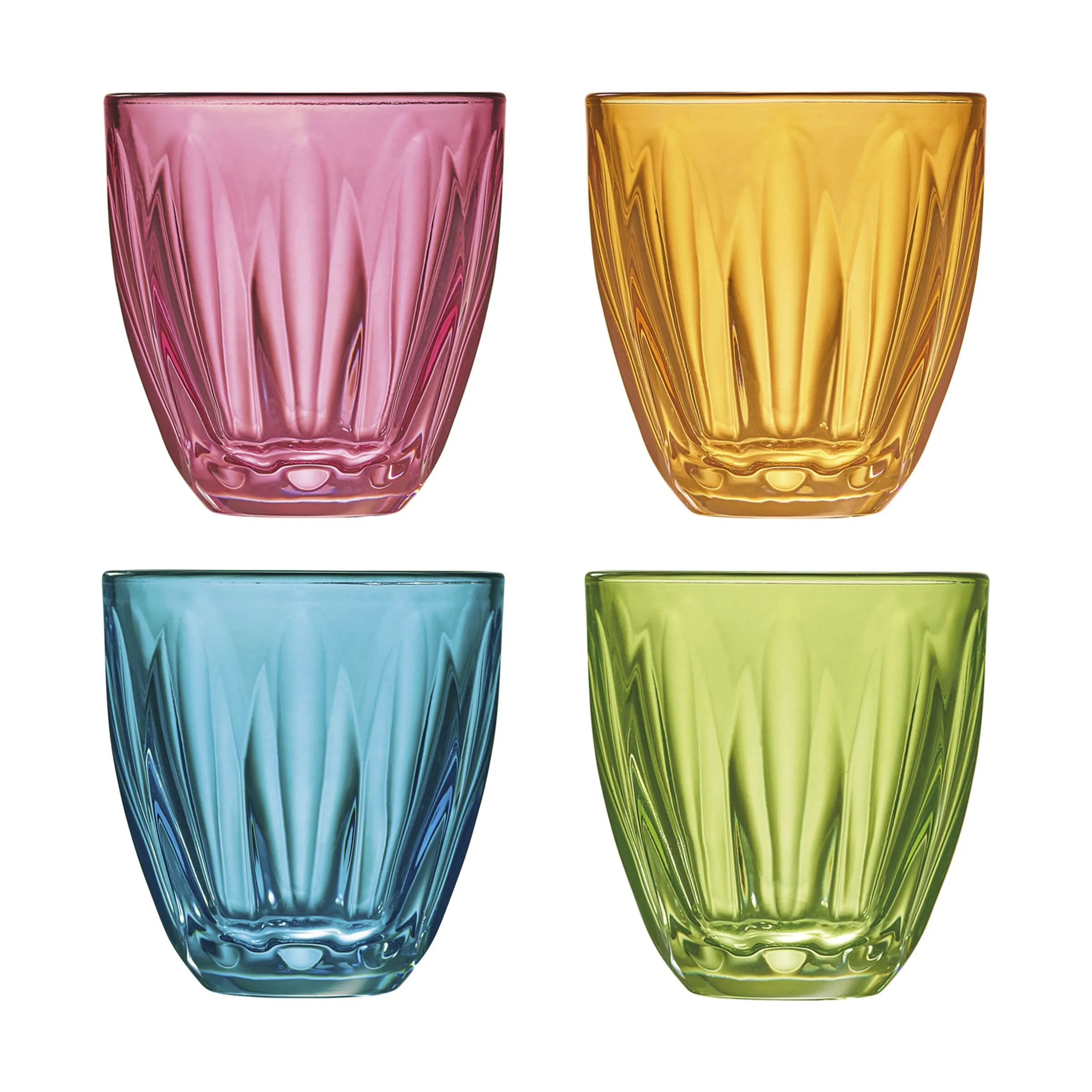 La Rochère Vandglas Lily Vandglas - 4 stk. i Multifarvet, 1