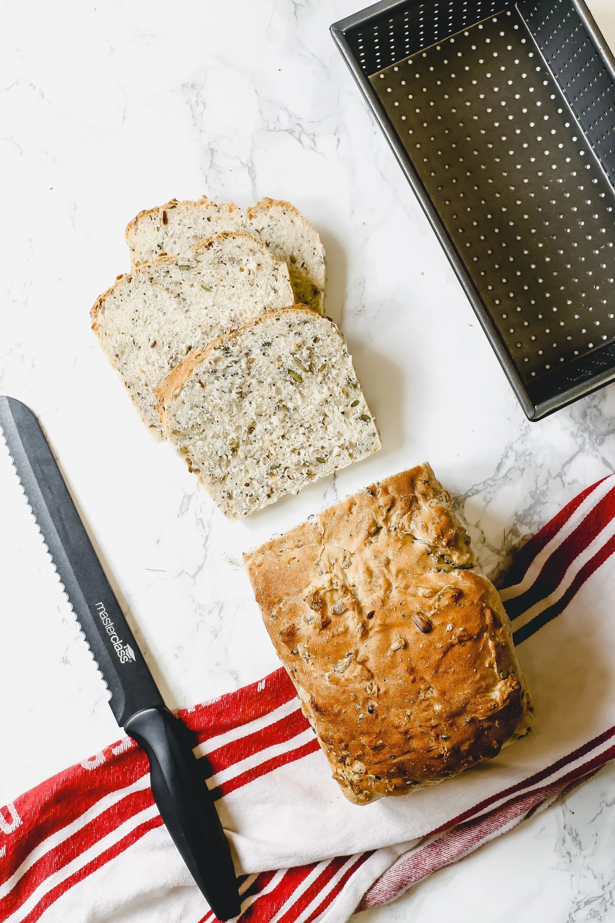 MasterClass Rugbrødsforme og brødforme Gourmet Brødform i B11 x L21 cm, 3