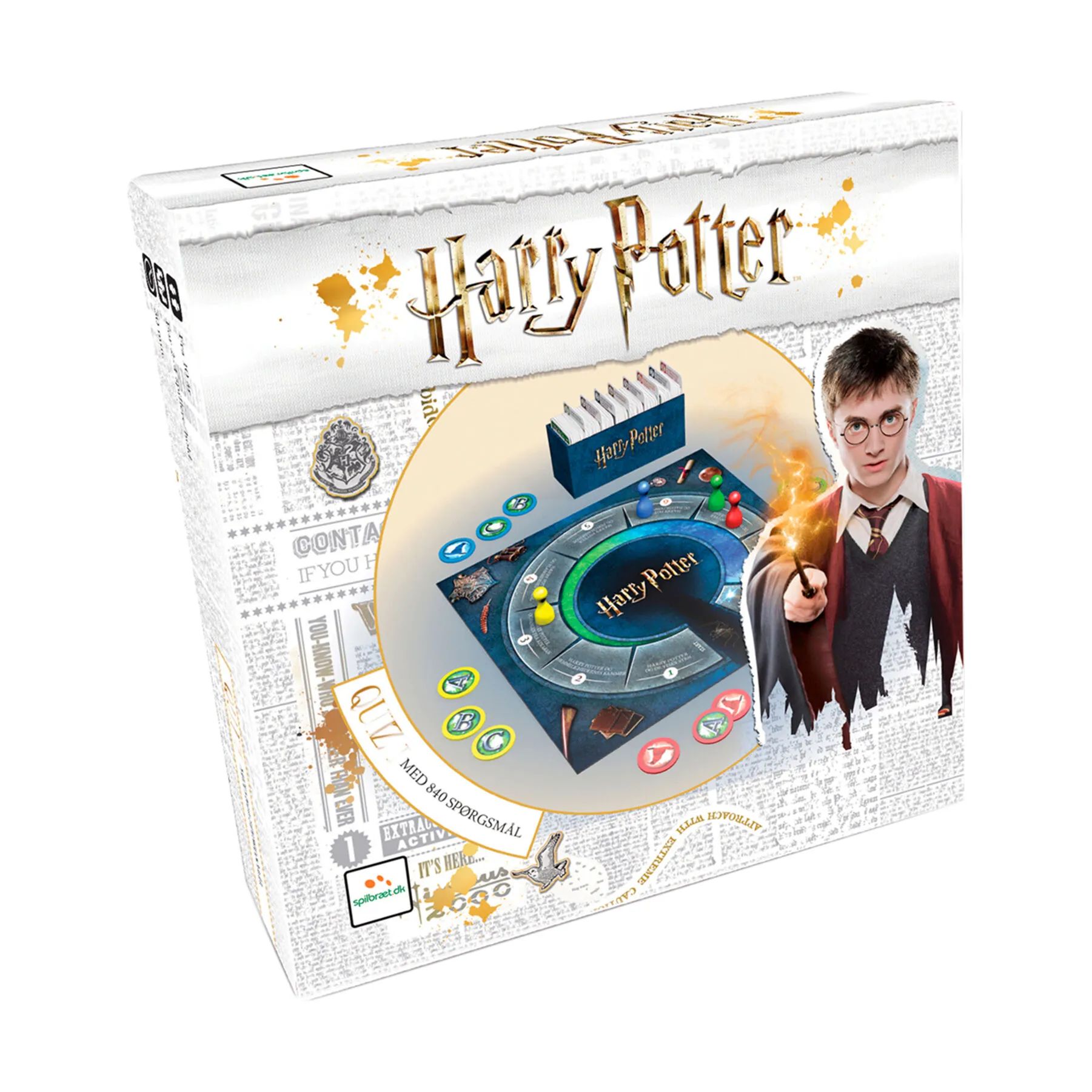 Spilbræt Spil Brætspil - Harry Potter Quiz i Hvid, 1