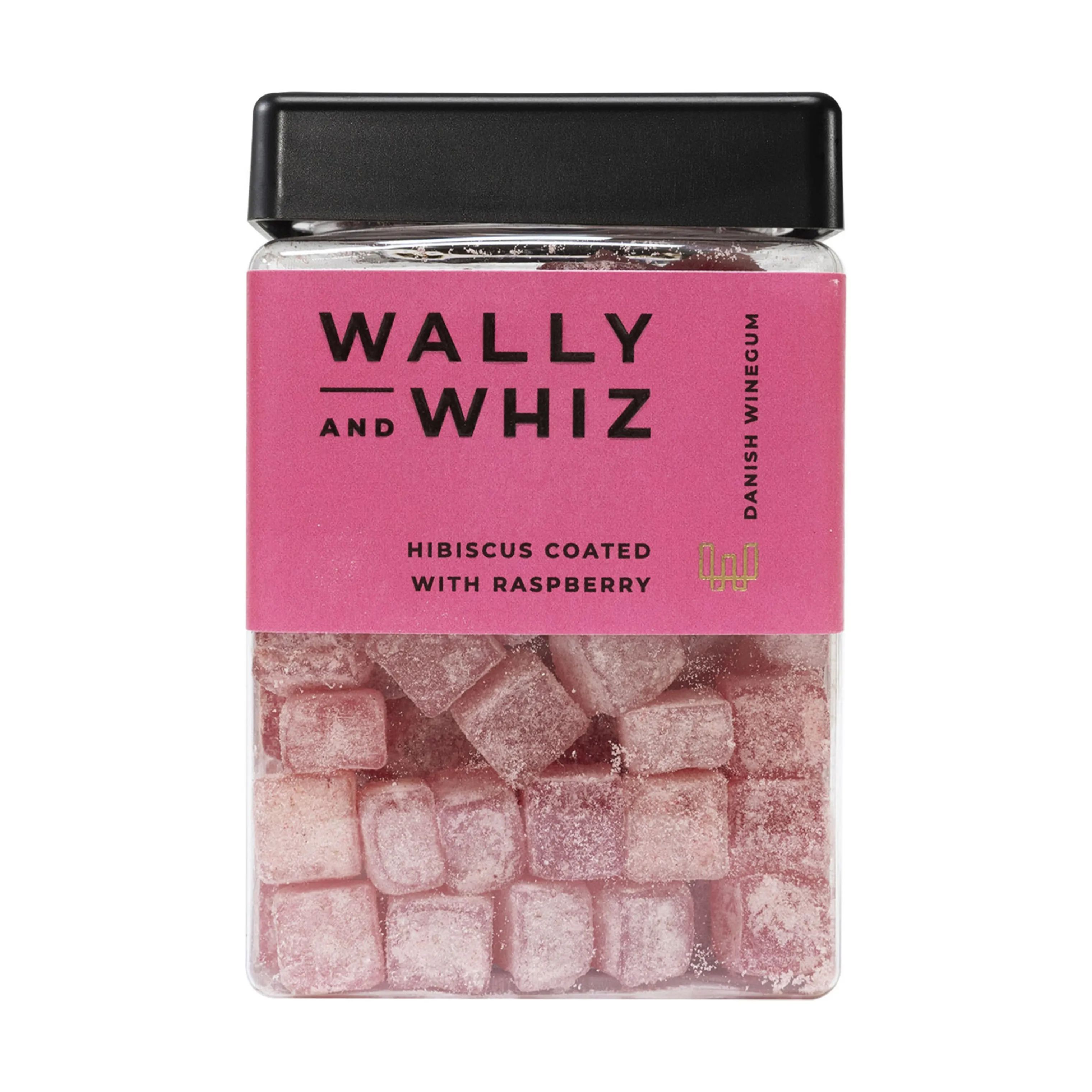 Wally and Whiz Søde sager Vingummi - Hibiscus med hindbær i 240 gram, 1