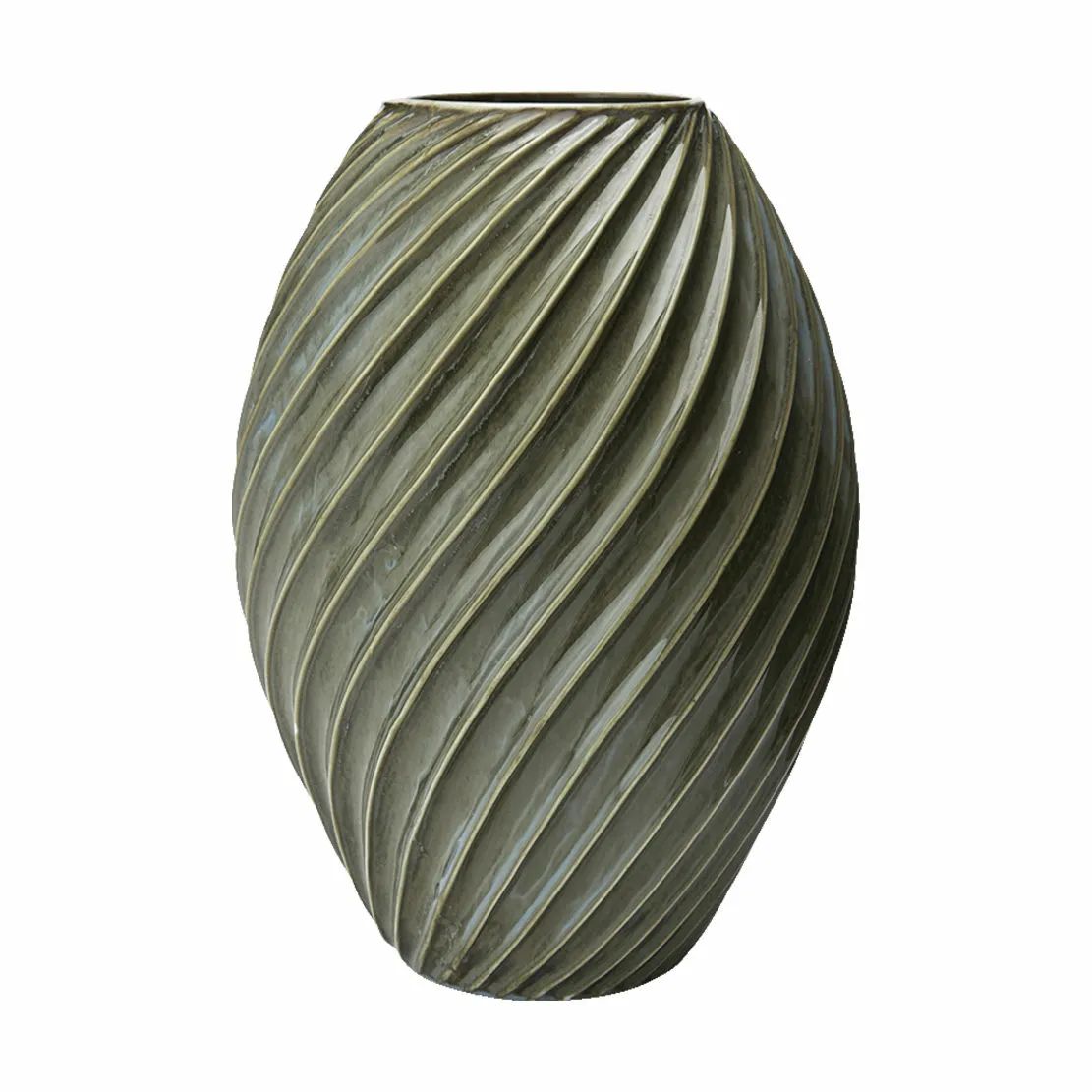 Morsø Vaser River Vase i Gråblå, 26 cm, 1