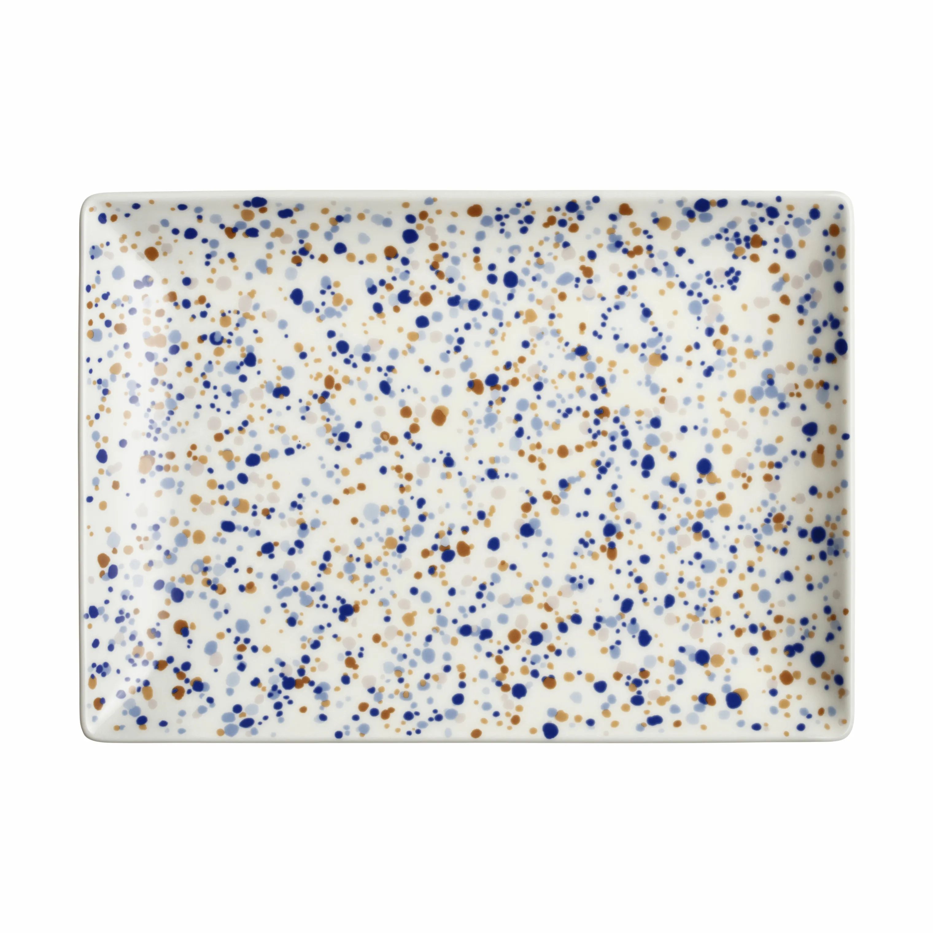 Iittala Middagstallerkener Oiva Toikka Collection OTC Tallerken - Helle i Blå/Brun, 1